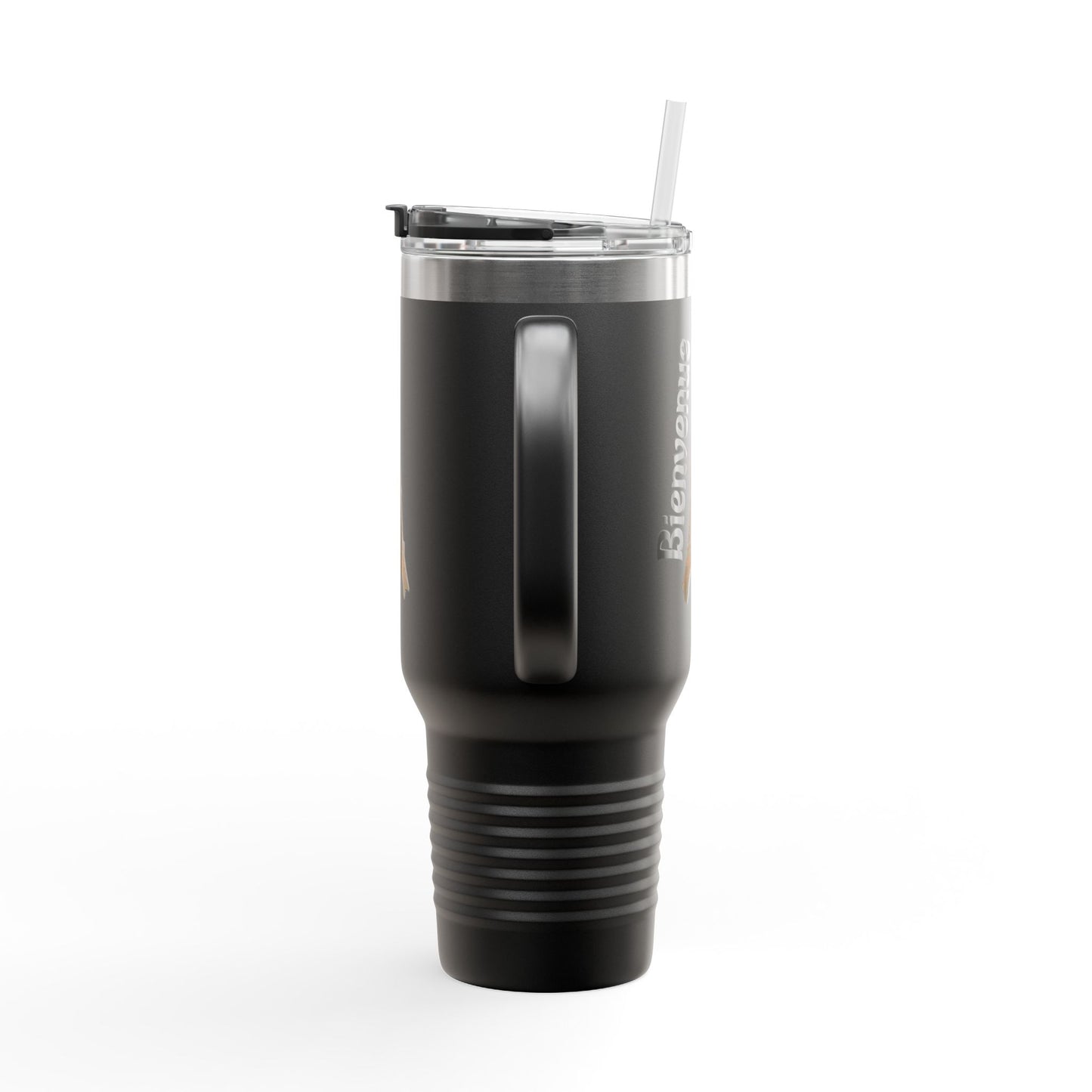Eiffel Tower Insulated Travel Mug – 40oz, Keeps Drinks Hot/Cold, Perfect for Travel, Coffee Lovers, Gifts for Paris Enthusiasts