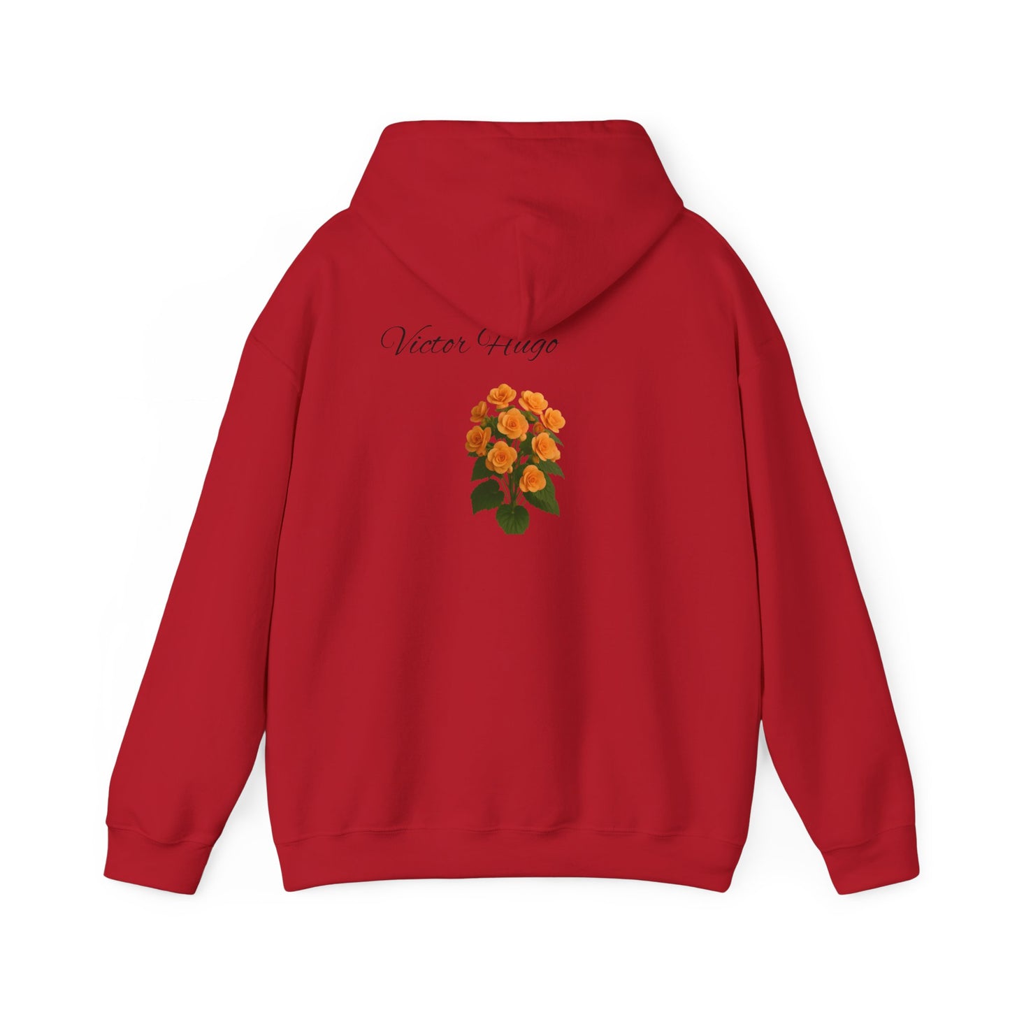 Chic Floral Quote Hoodie, Inspirational Sweatshirt, Gift for Her, Spring Casual Wear, Cozy Lounge Top