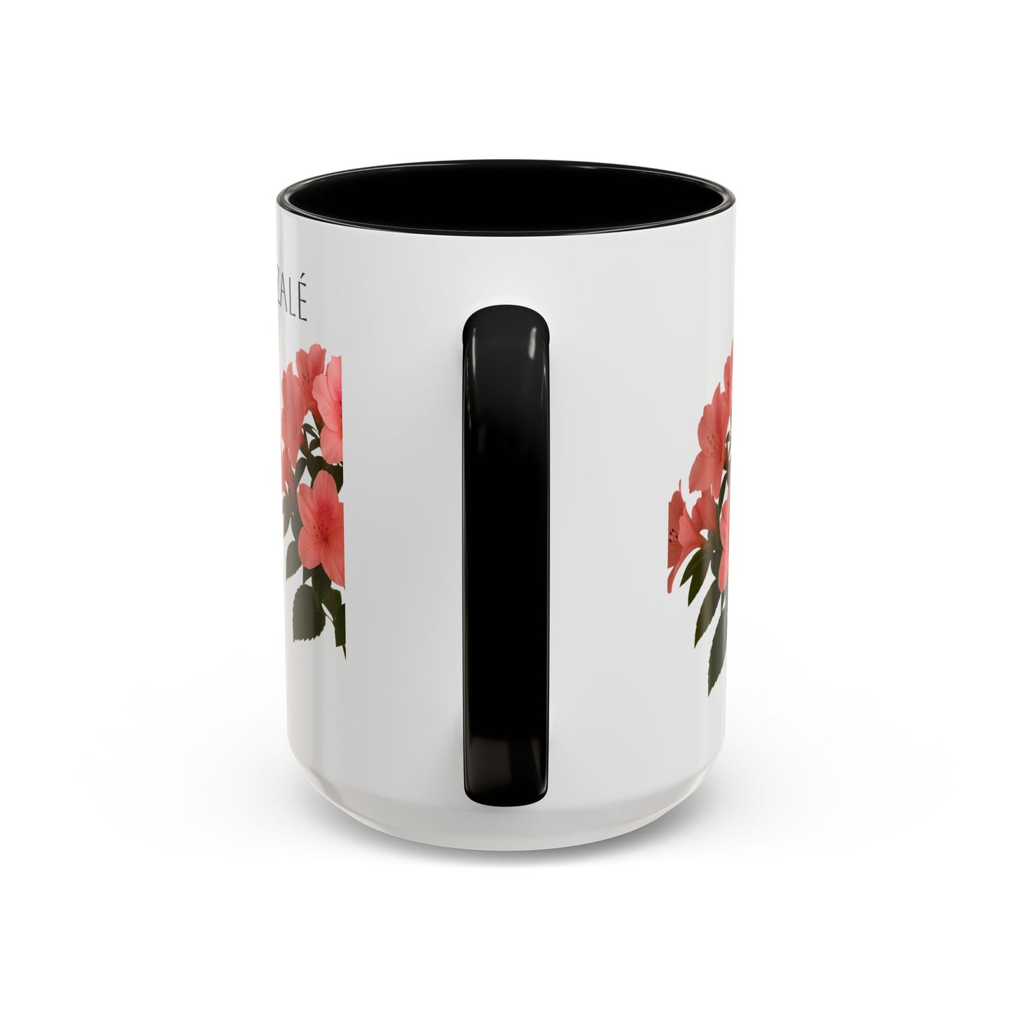 Azalea Floral Coffee Mug, Elegant Tea Cup, Gift for Garden Lovers, Mother's Day, Flower Enthusiasts, Home Decor