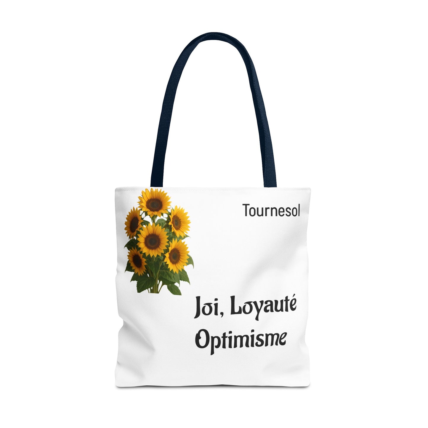 Sunflower Tote Bag - Joy and Optimism Design, Eco-Friendly Tote, Floral Shopping Bag, Gift for Nature Lovers, Summer Accessory