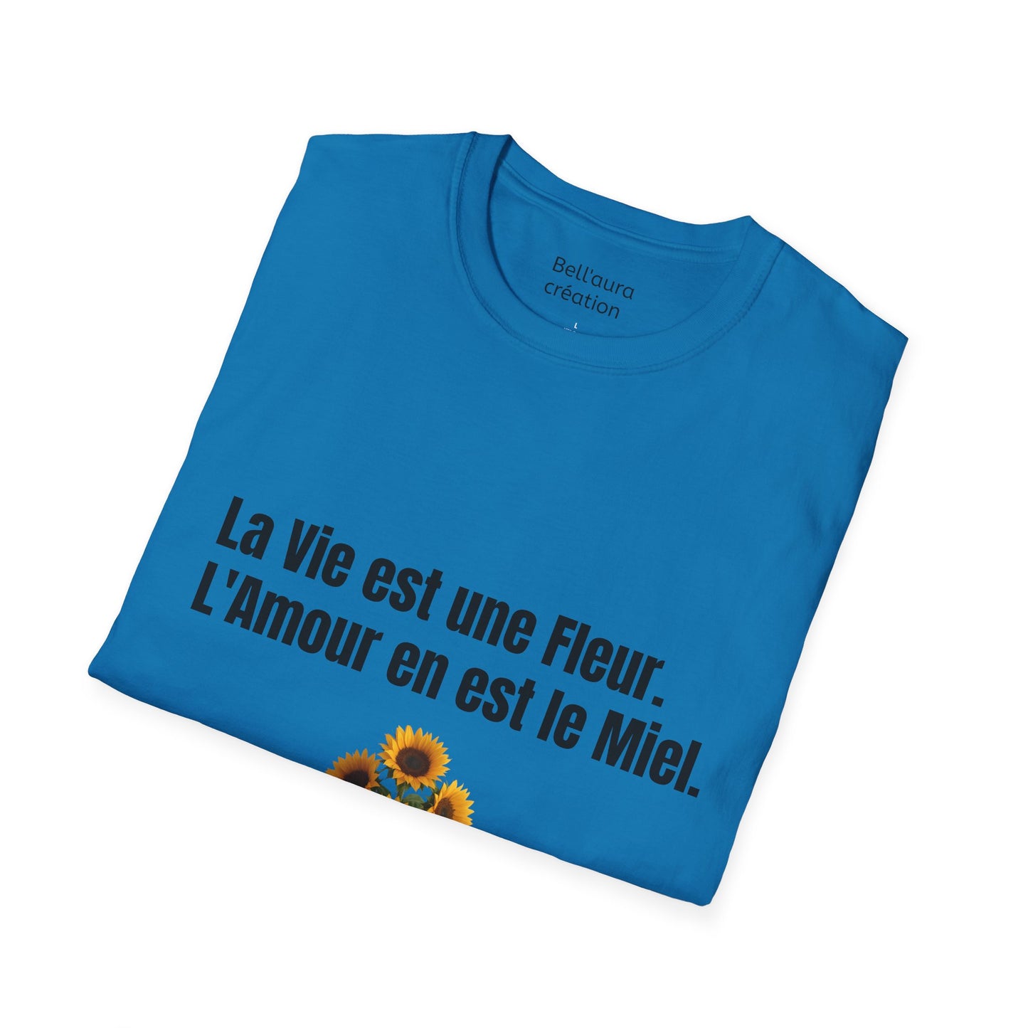 Flower Quote Unisex T-Shirt, Inspirational Tee, Gift for Her, Garden Lover Shirt, Mother's Day Present, Nature Lover Apparel