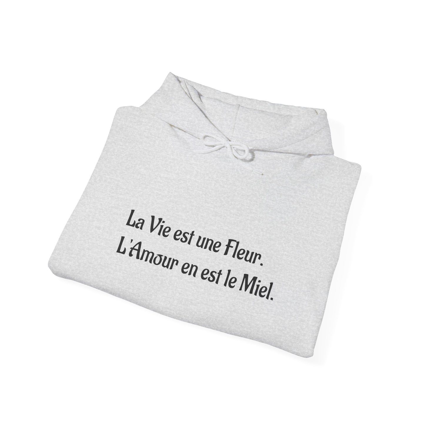 Chic Floral Quote Hoodie, Inspirational Sweatshirt, Gift for Her, Spring Casual Wear, Cozy Lounge Top