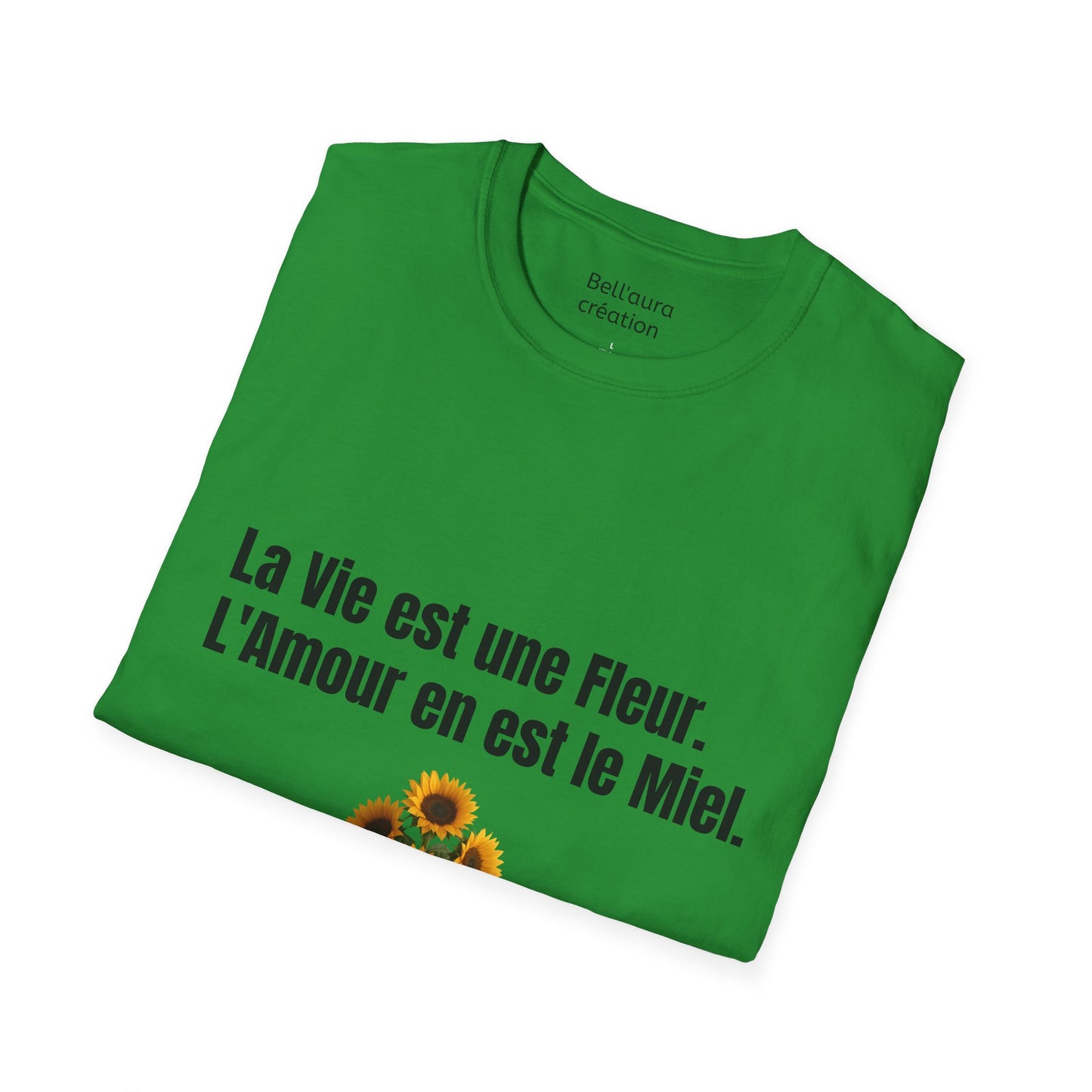 Flower Quote Unisex T-Shirt, Inspirational Tee, Gift for Her, Garden Lover Shirt, Mother's Day Present, Nature Lover Apparel