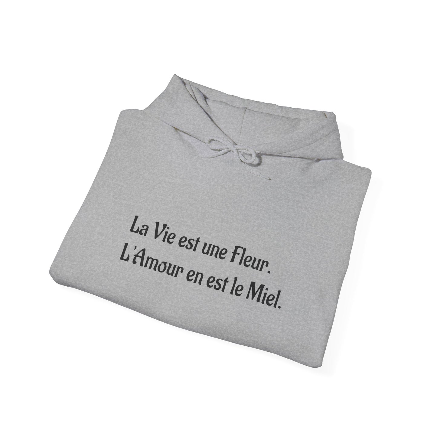 Chic Floral Quote Hoodie, Inspirational Sweatshirt, Gift for Her, Spring Casual Wear, Cozy Lounge Top