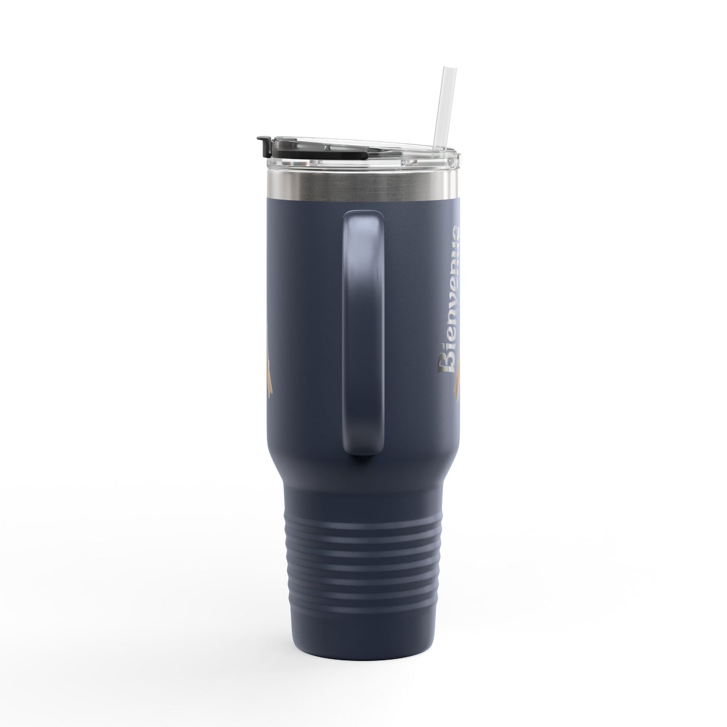 Eiffel Tower Insulated Travel Mug – 40oz, Keeps Drinks Hot/Cold, Perfect for Travel, Coffee Lovers, Gifts for Paris Enthusiasts