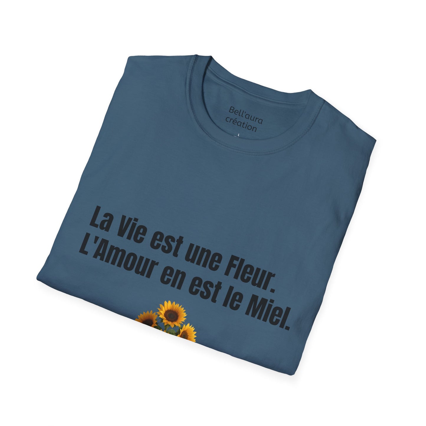 Flower Quote Unisex T-Shirt, Inspirational Tee, Gift for Her, Garden Lover Shirt, Mother's Day Present, Nature Lover Apparel