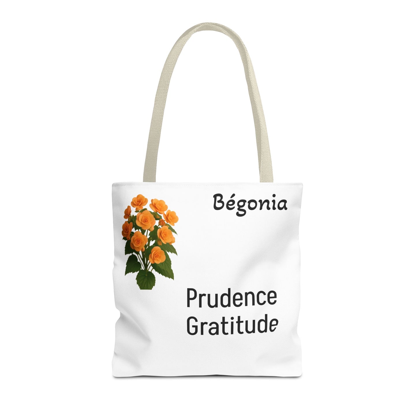 Botanical Gratitude Tote Bag, Floral Shopper, Eco-Friendly Gift Bag, Gardening Tote, Mother's Day Gift, Nature Lover Accessory