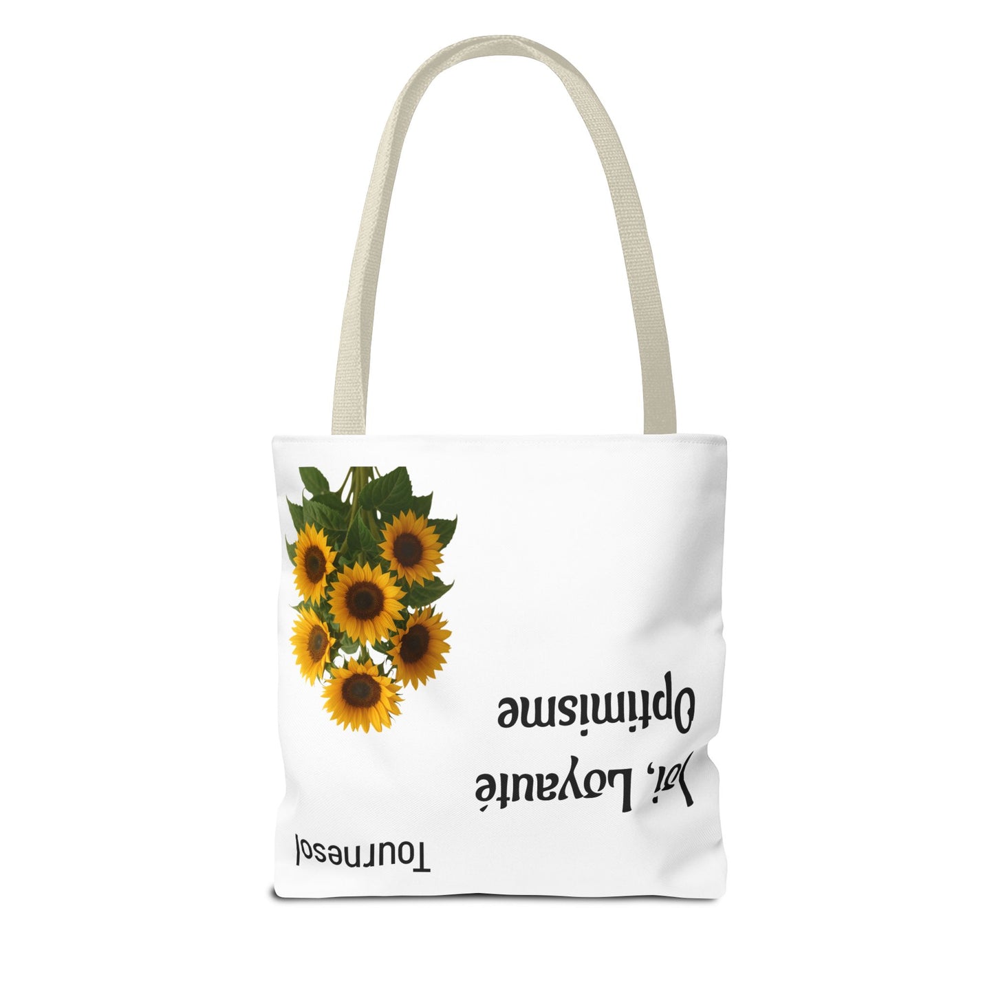 Sunflower Tote Bag - Joy and Optimism Design, Eco-Friendly Tote, Floral Shopping Bag, Gift for Nature Lovers, Summer Accessory