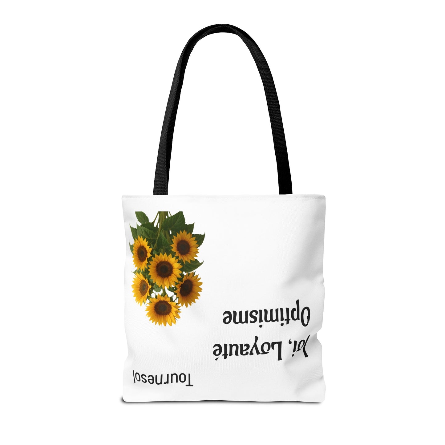 Sunflower Tote Bag - Joy and Optimism Design, Eco-Friendly Tote, Floral Shopping Bag, Gift for Nature Lovers, Summer Accessory