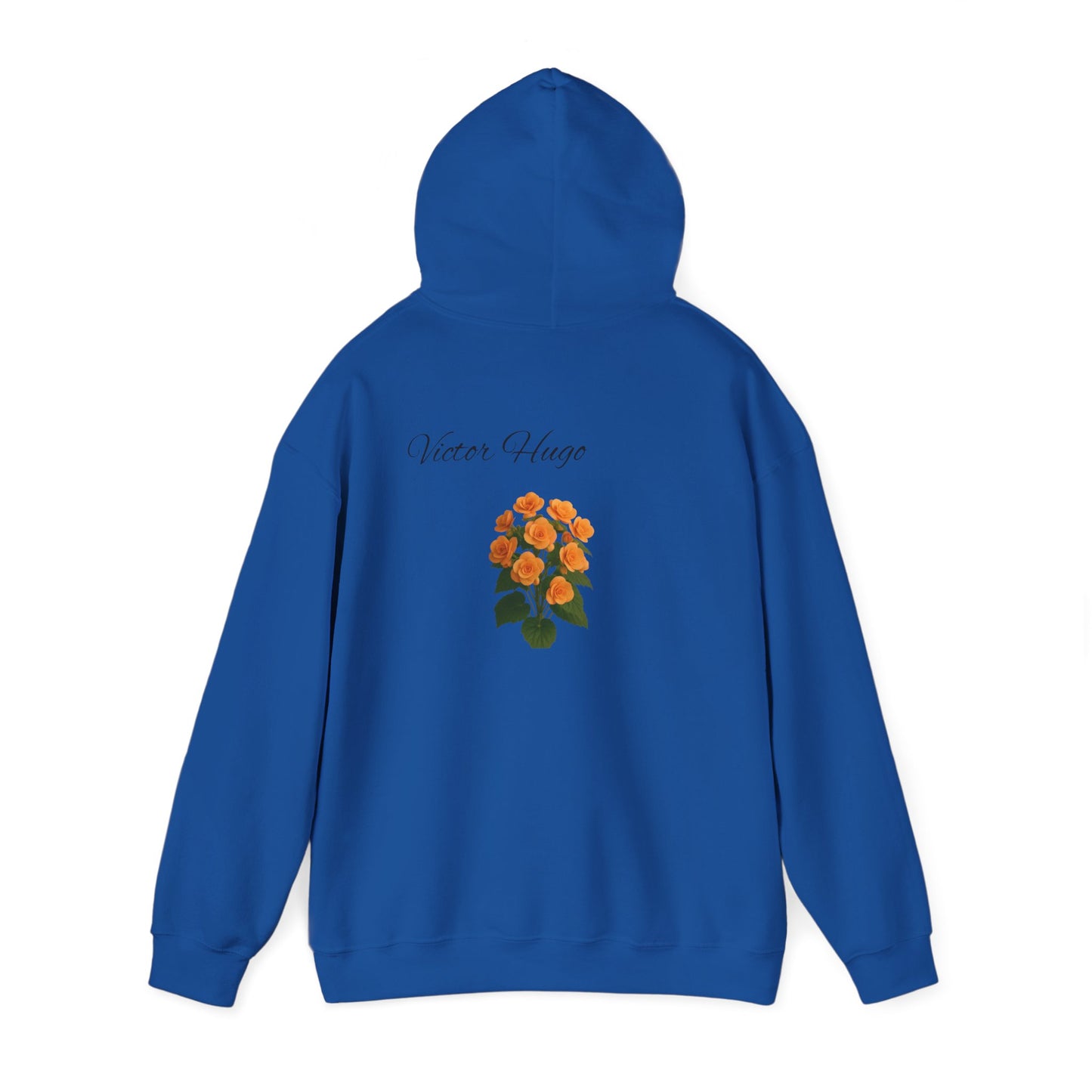 Chic Floral Quote Hoodie, Inspirational Sweatshirt, Gift for Her, Spring Casual Wear, Cozy Lounge Top