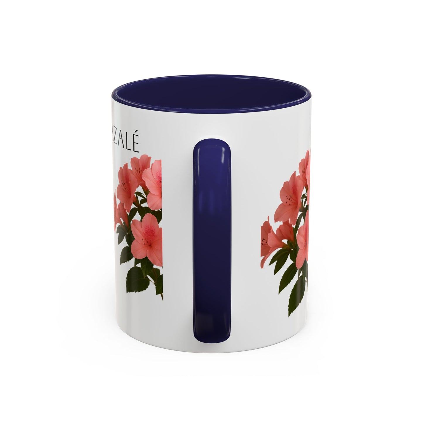 Azalea Floral Coffee Mug, Elegant Tea Cup, Gift for Garden Lovers, Mother's Day, Flower Enthusiasts, Home Decor