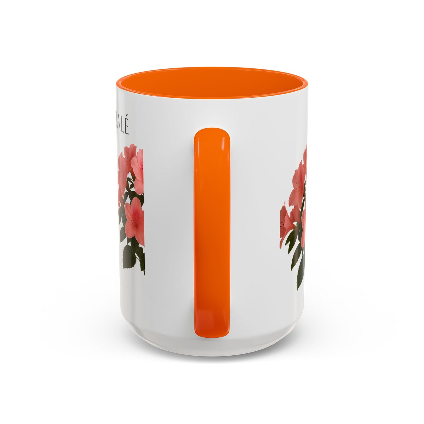 Azalea Floral Coffee Mug, Elegant Tea Cup, Gift for Garden Lovers, Mother's Day, Flower Enthusiasts, Home Decor