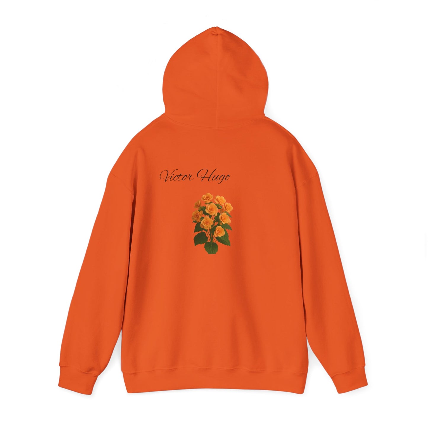 Chic Floral Quote Hoodie, Inspirational Sweatshirt, Gift for Her, Spring Casual Wear, Cozy Lounge Top