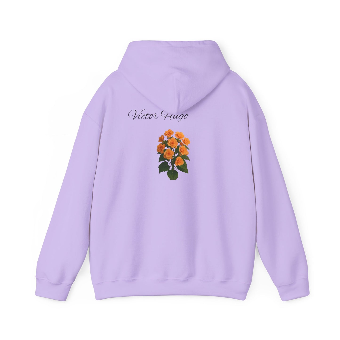 Chic Floral Quote Hoodie, Inspirational Sweatshirt, Gift for Her, Spring Casual Wear, Cozy Lounge Top