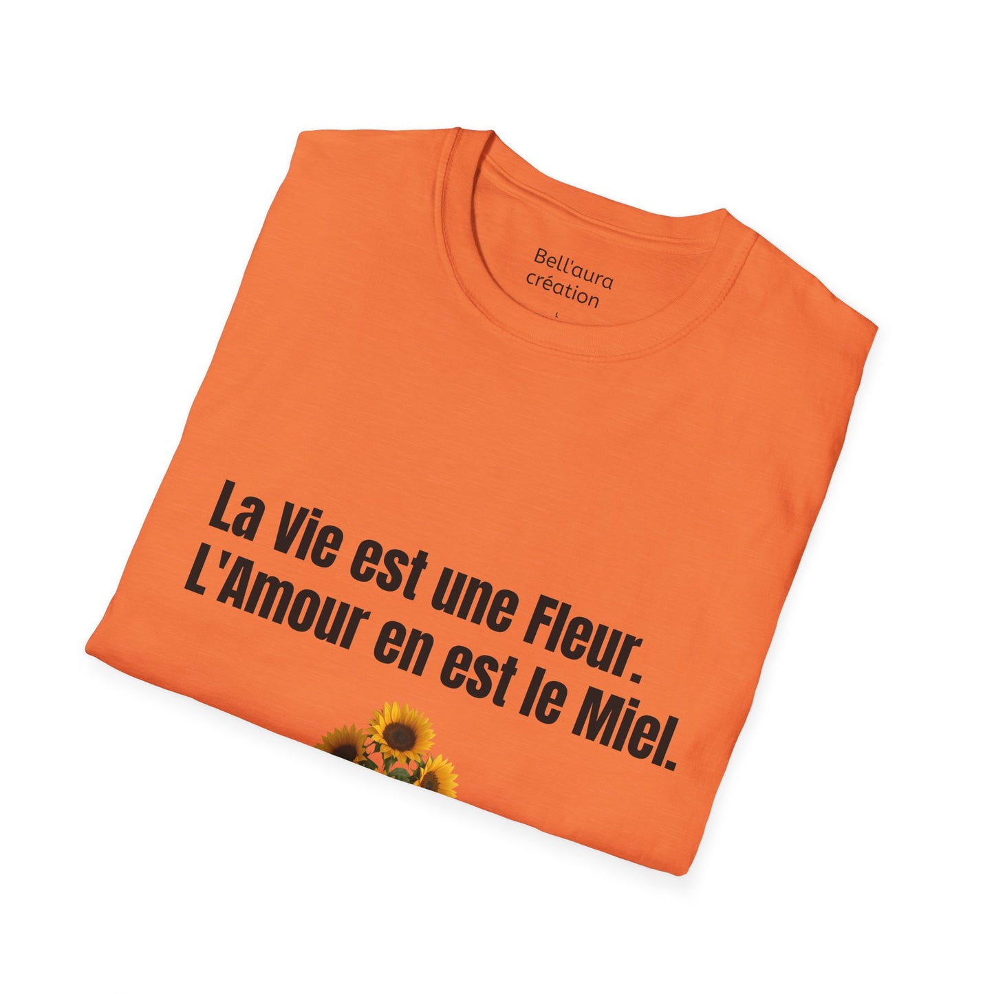 Flower Quote Unisex T-Shirt, Inspirational Tee, Gift for Her, Garden Lover Shirt, Mother's Day Present, Nature Lover Apparel