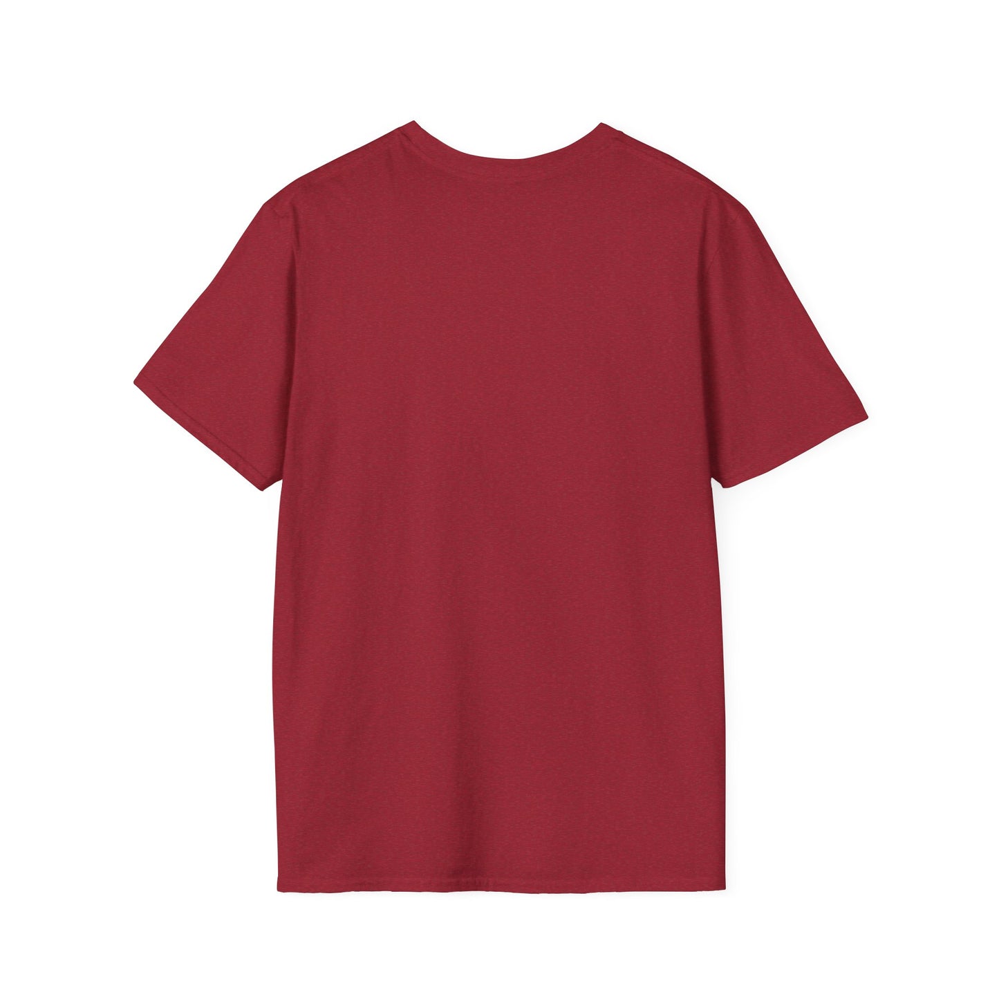 Unisex Softstyle T-Shirt with Thought-Provoking Quote, Comfortable Casual Wear, Gift for Friends, Inspirational Apparel, Meaningful Tees