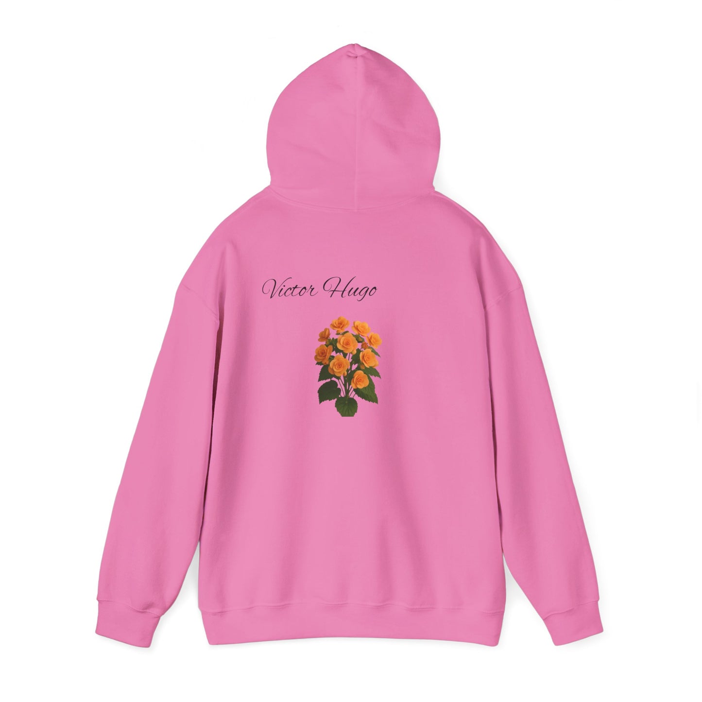 Chic Floral Quote Hoodie, Inspirational Sweatshirt, Gift for Her, Spring Casual Wear, Cozy Lounge Top