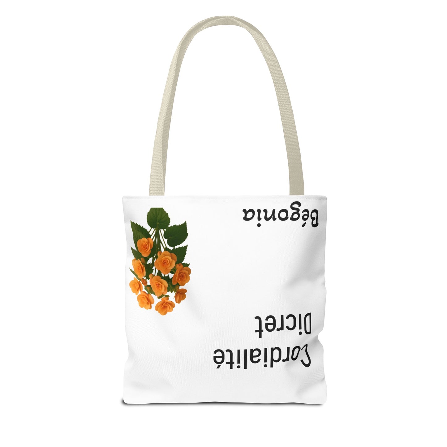 Botanical Gratitude Tote Bag, Floral Shopper, Eco-Friendly Gift Bag, Gardening Tote, Mother's Day Gift, Nature Lover Accessory