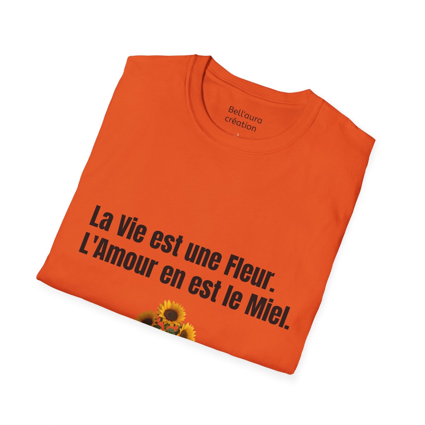 Flower Quote Unisex T-Shirt, Inspirational Tee, Gift for Her, Garden Lover Shirt, Mother's Day Present, Nature Lover Apparel