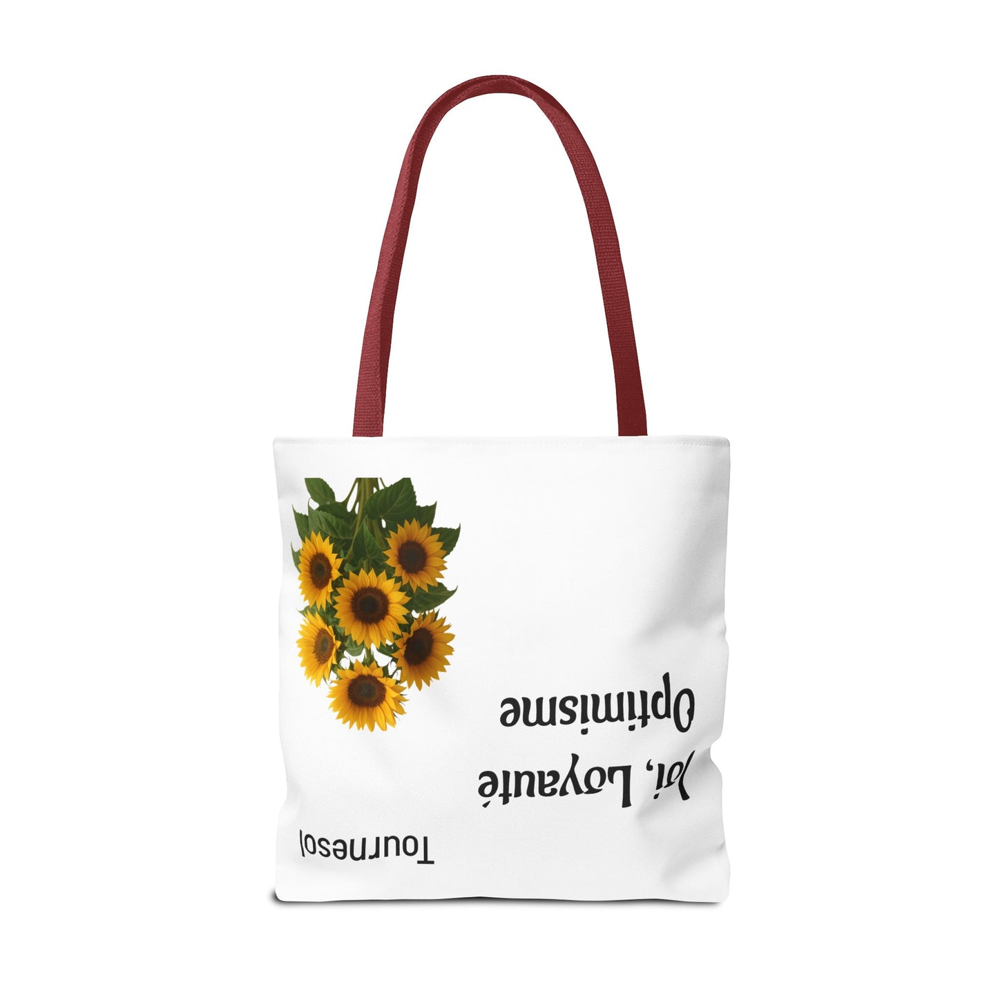 Sunflower Tote Bag - Joy and Optimism Design, Eco-Friendly Tote, Floral Shopping Bag, Gift for Nature Lovers, Summer Accessory