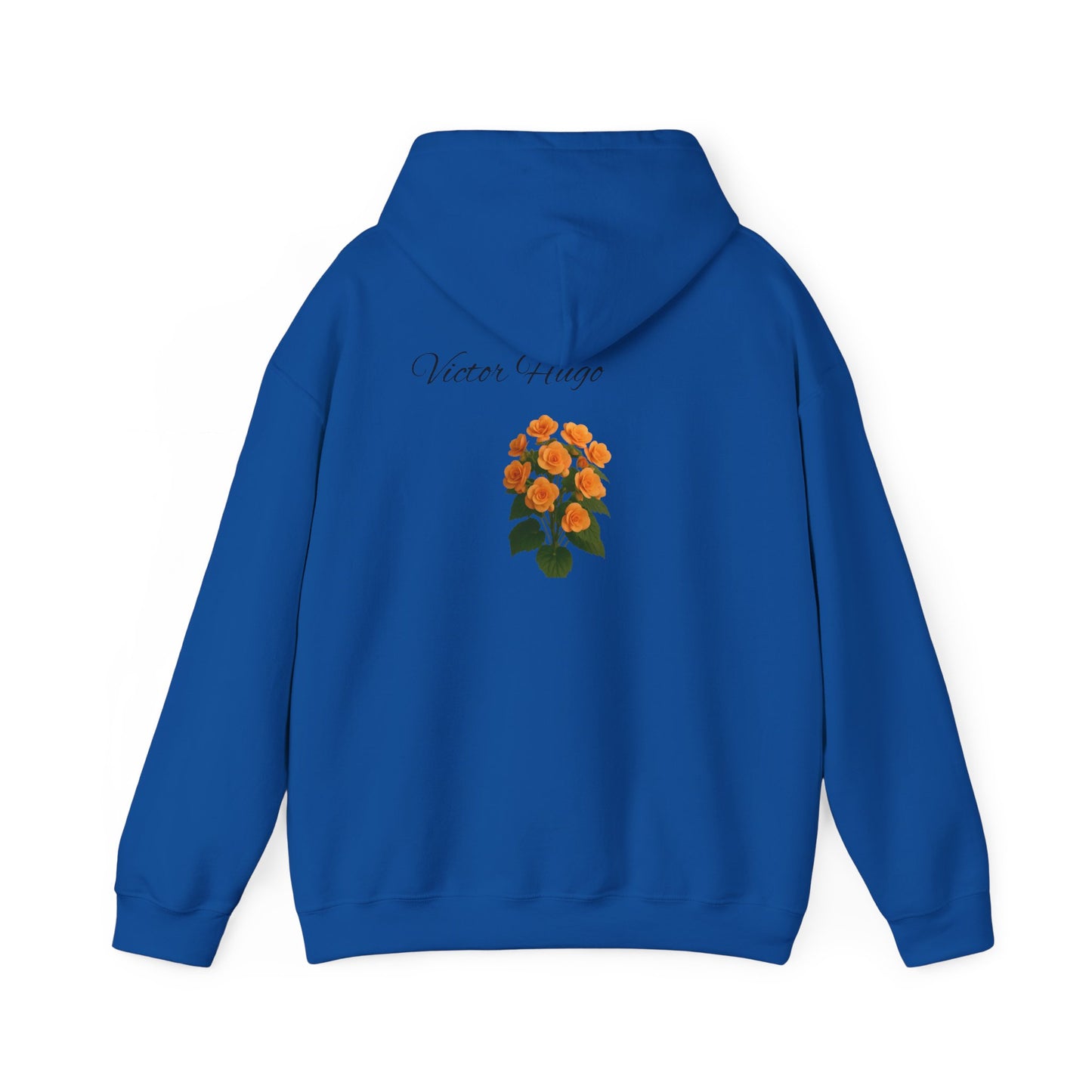 Chic Floral Quote Hoodie, Inspirational Sweatshirt, Gift for Her, Spring Casual Wear, Cozy Lounge Top