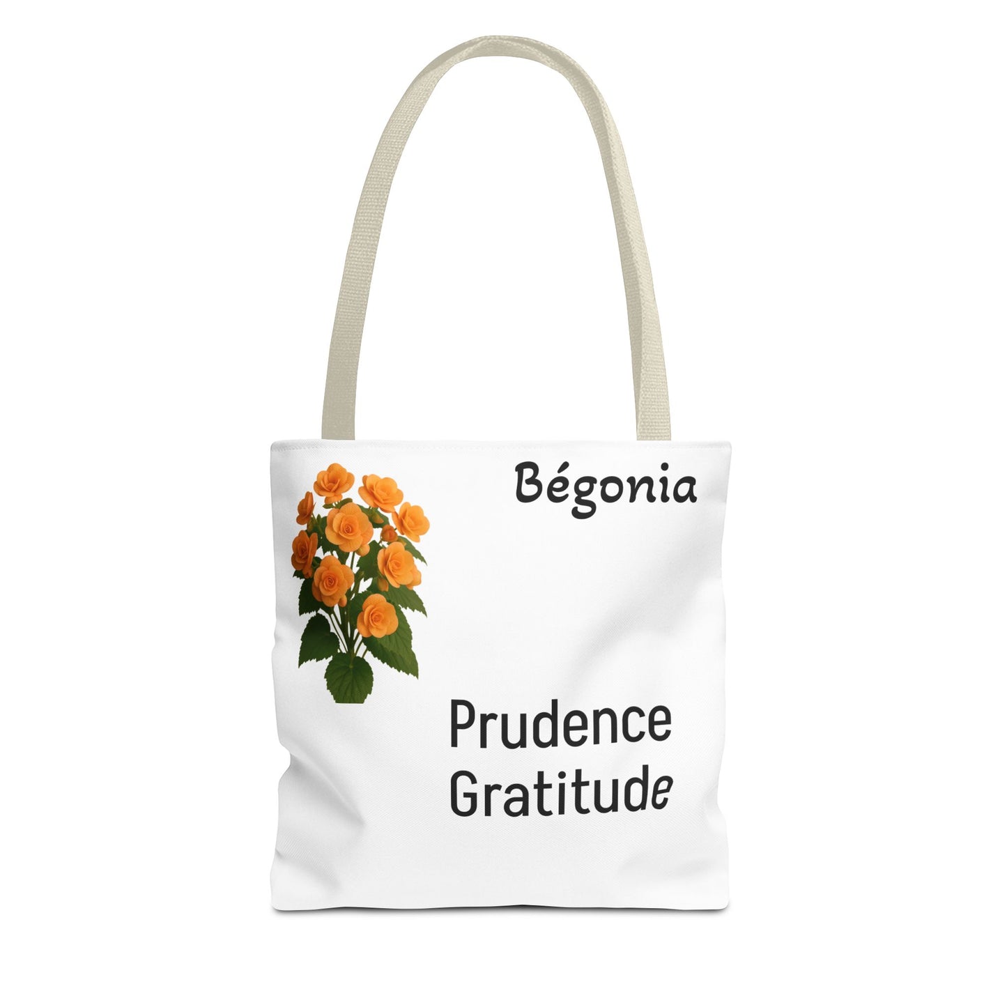 Botanical Gratitude Tote Bag, Floral Shopper, Eco-Friendly Gift Bag, Gardening Tote, Mother's Day Gift, Nature Lover Accessory