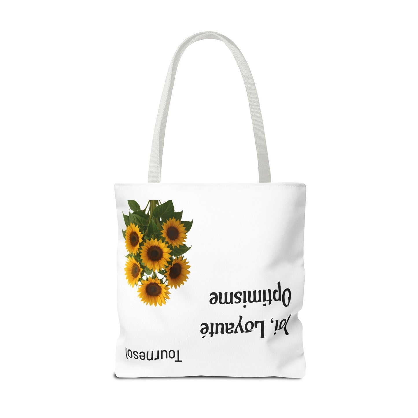 Sunflower Tote Bag - Joy and Optimism Design, Eco-Friendly Tote, Floral Shopping Bag, Gift for Nature Lovers, Summer Accessory