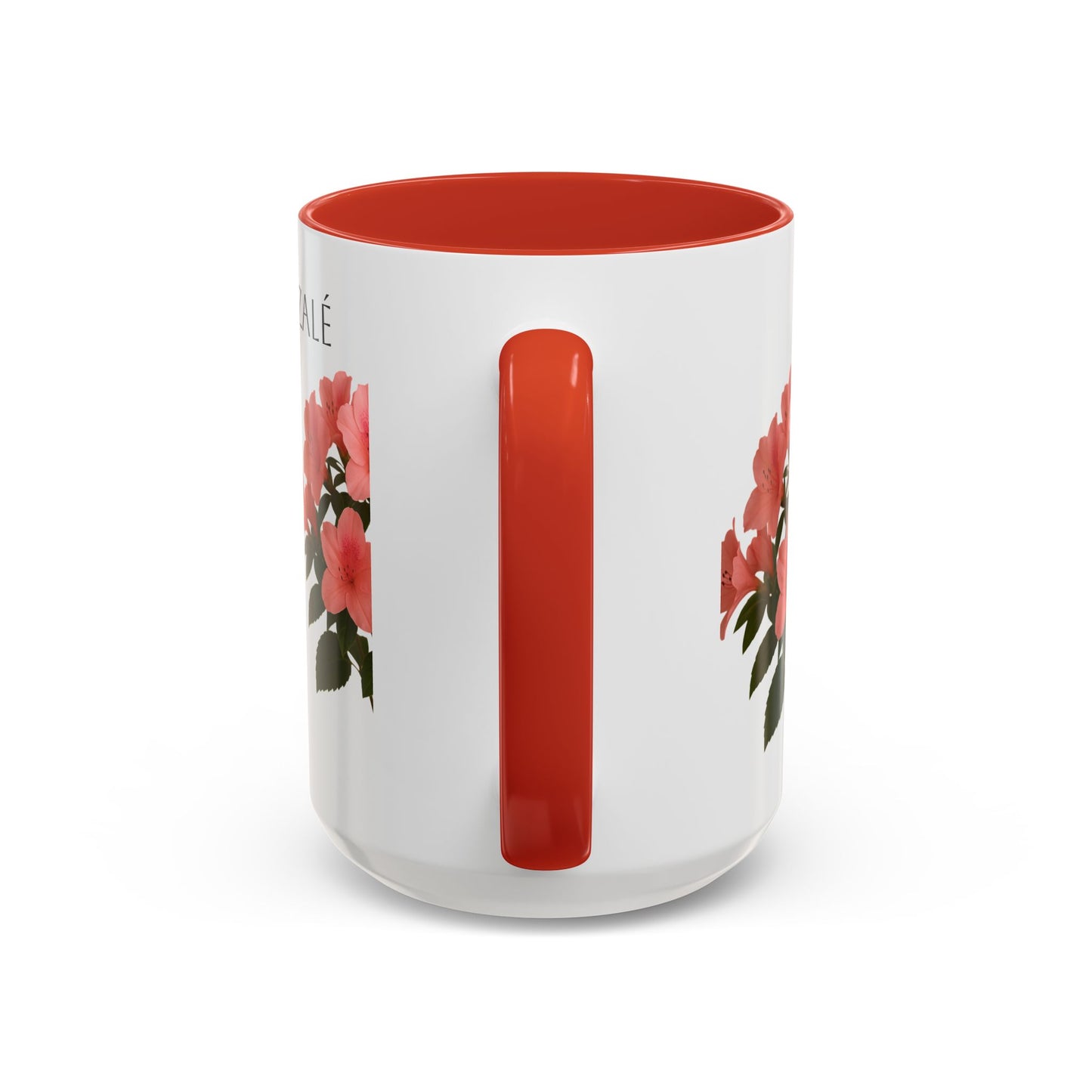 Azalea Floral Coffee Mug, Elegant Tea Cup, Gift for Garden Lovers, Mother's Day, Flower Enthusiasts, Home Decor