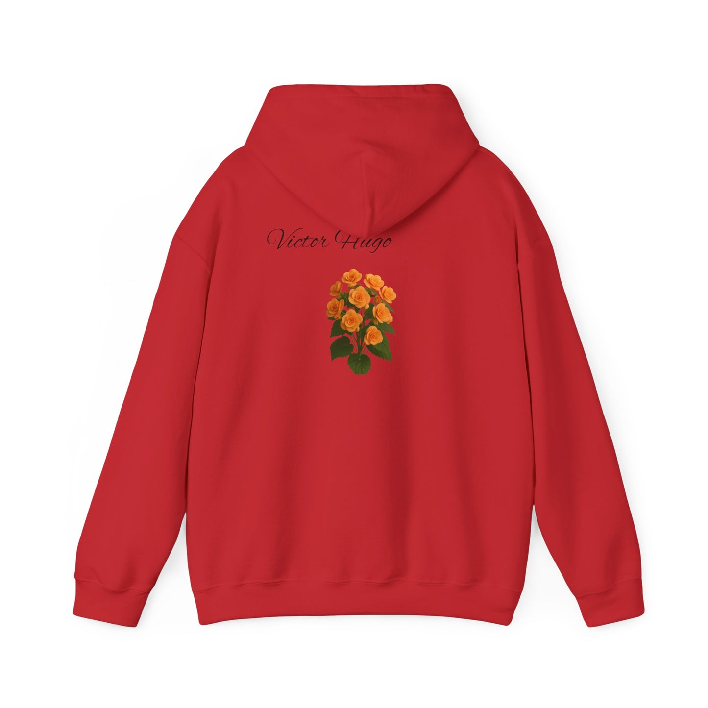 Chic Floral Quote Hoodie, Inspirational Sweatshirt, Gift for Her, Spring Casual Wear, Cozy Lounge Top