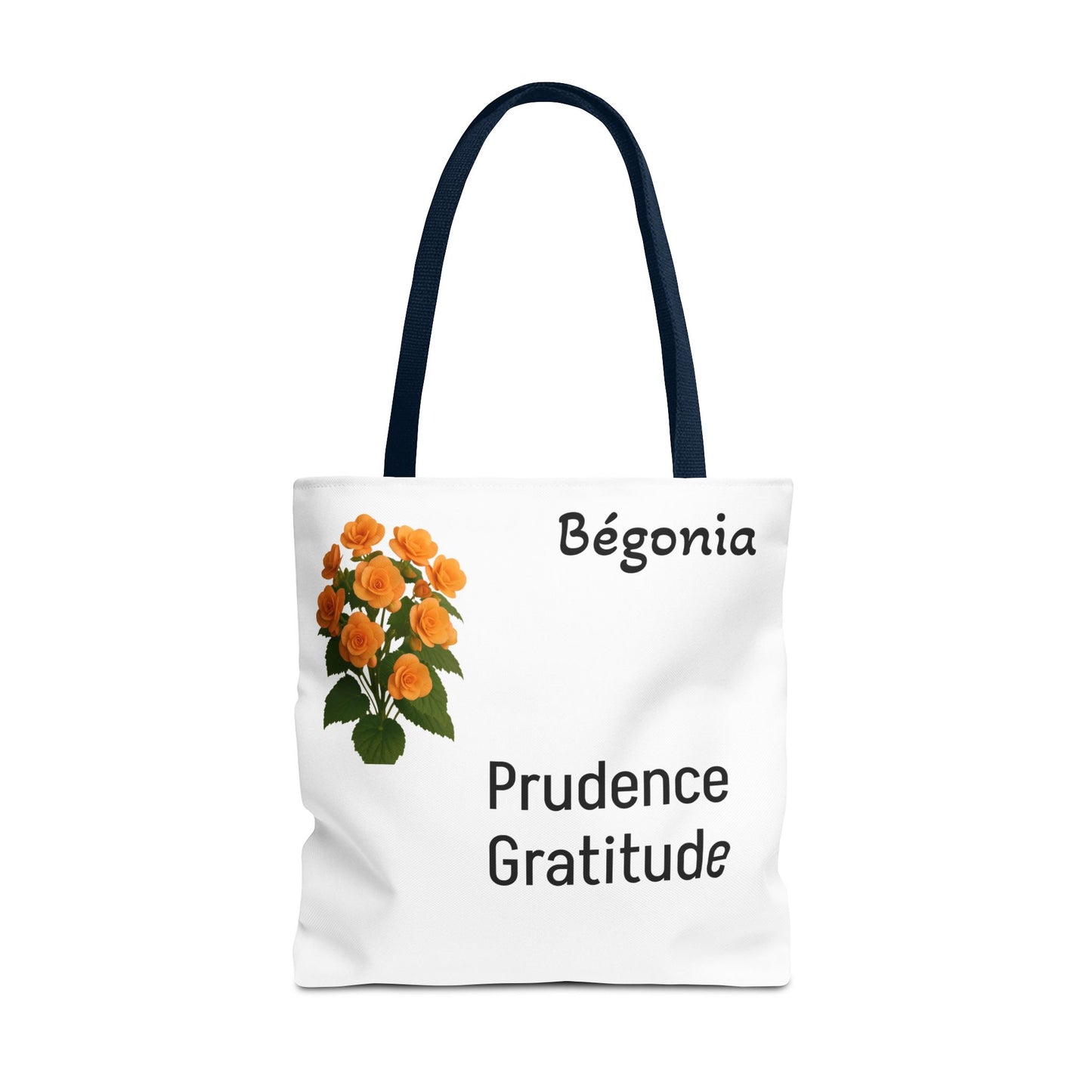Botanical Gratitude Tote Bag, Floral Shopper, Eco-Friendly Gift Bag, Gardening Tote, Mother's Day Gift, Nature Lover Accessory