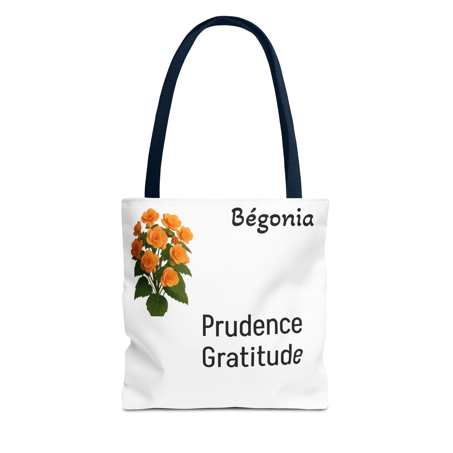 Botanical Gratitude Tote Bag, Floral Shopper, Eco-Friendly Gift Bag, Gardening Tote, Mother's Day Gift, Nature Lover Accessory