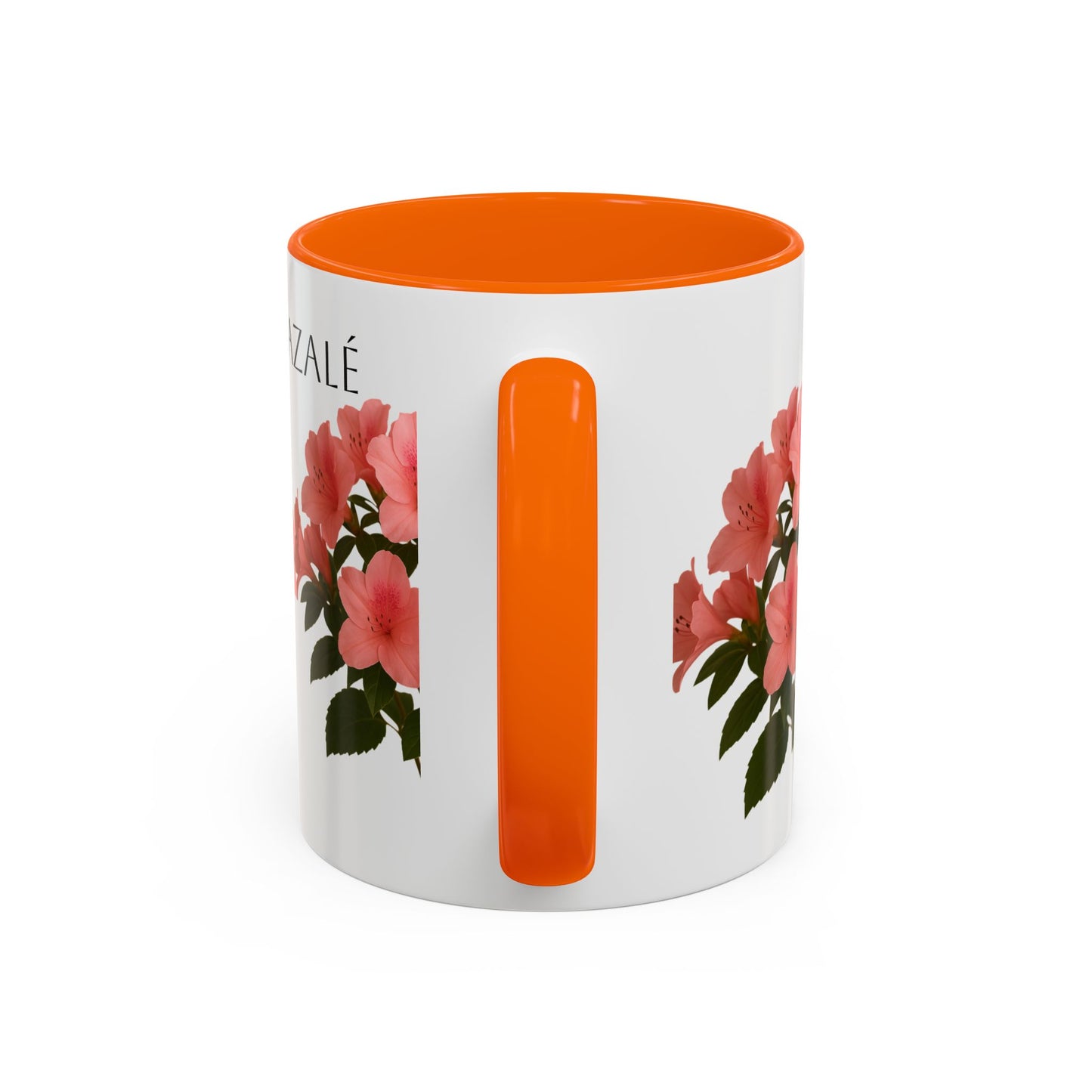 Azalea Floral Coffee Mug, Elegant Tea Cup, Gift for Garden Lovers, Mother's Day, Flower Enthusiasts, Home Decor
