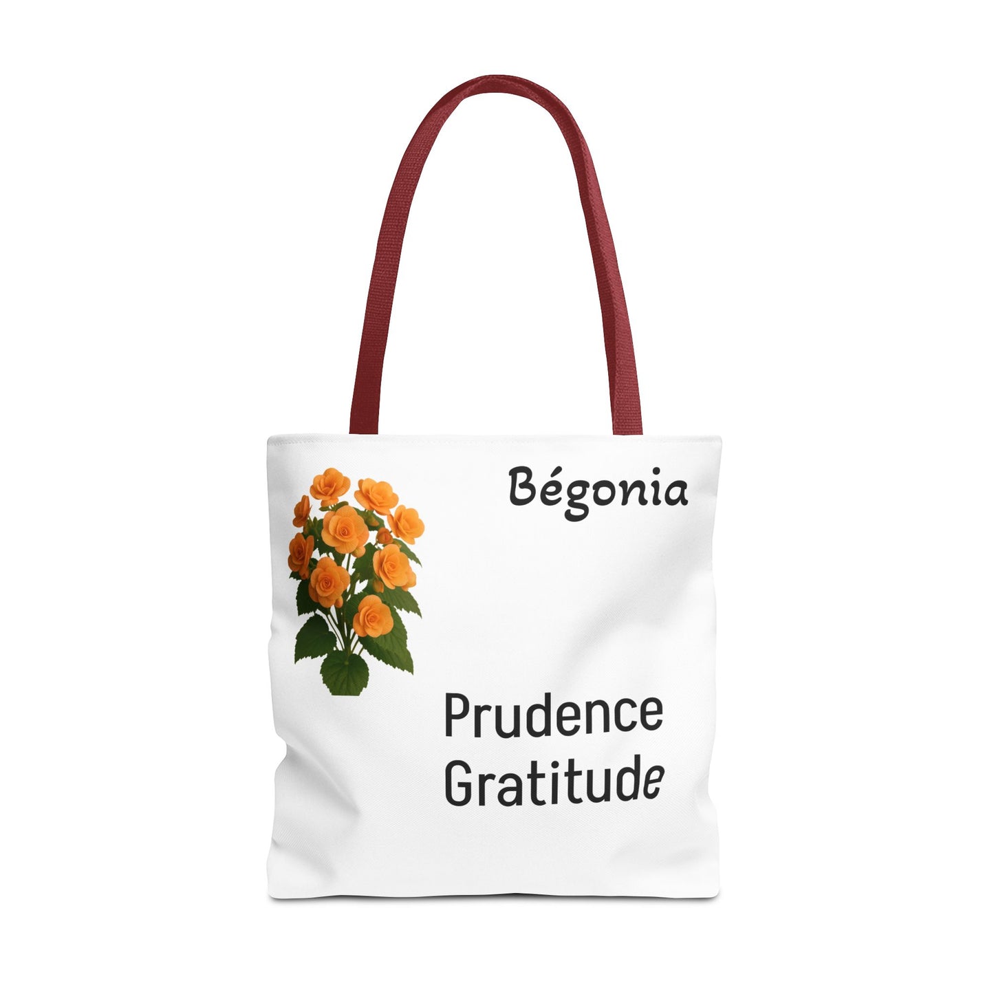 Botanical Gratitude Tote Bag, Floral Shopper, Eco-Friendly Gift Bag, Gardening Tote, Mother's Day Gift, Nature Lover Accessory