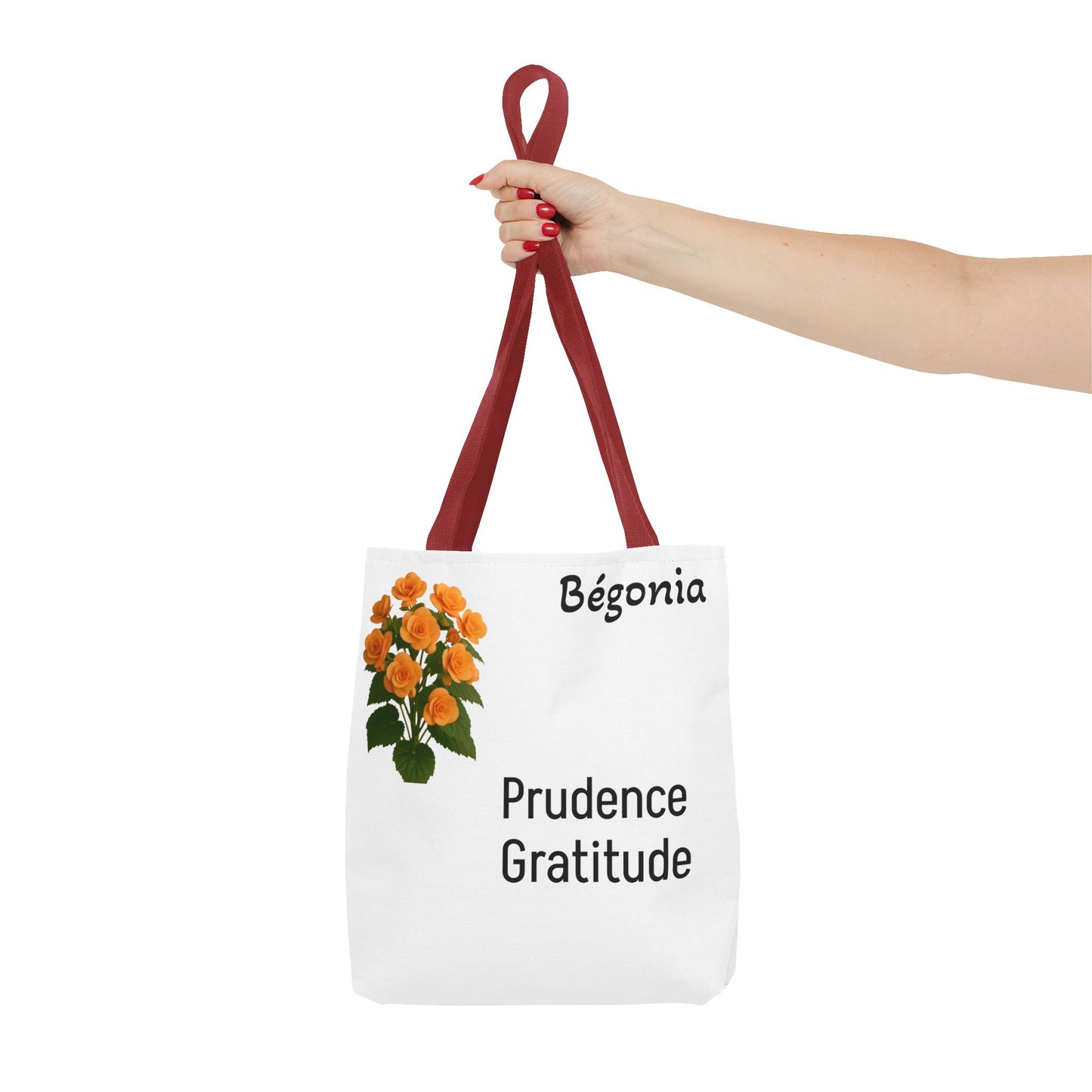 Botanical Gratitude Tote Bag, Floral Shopper, Eco-Friendly Gift Bag, Gardening Tote, Mother's Day Gift, Nature Lover Accessory