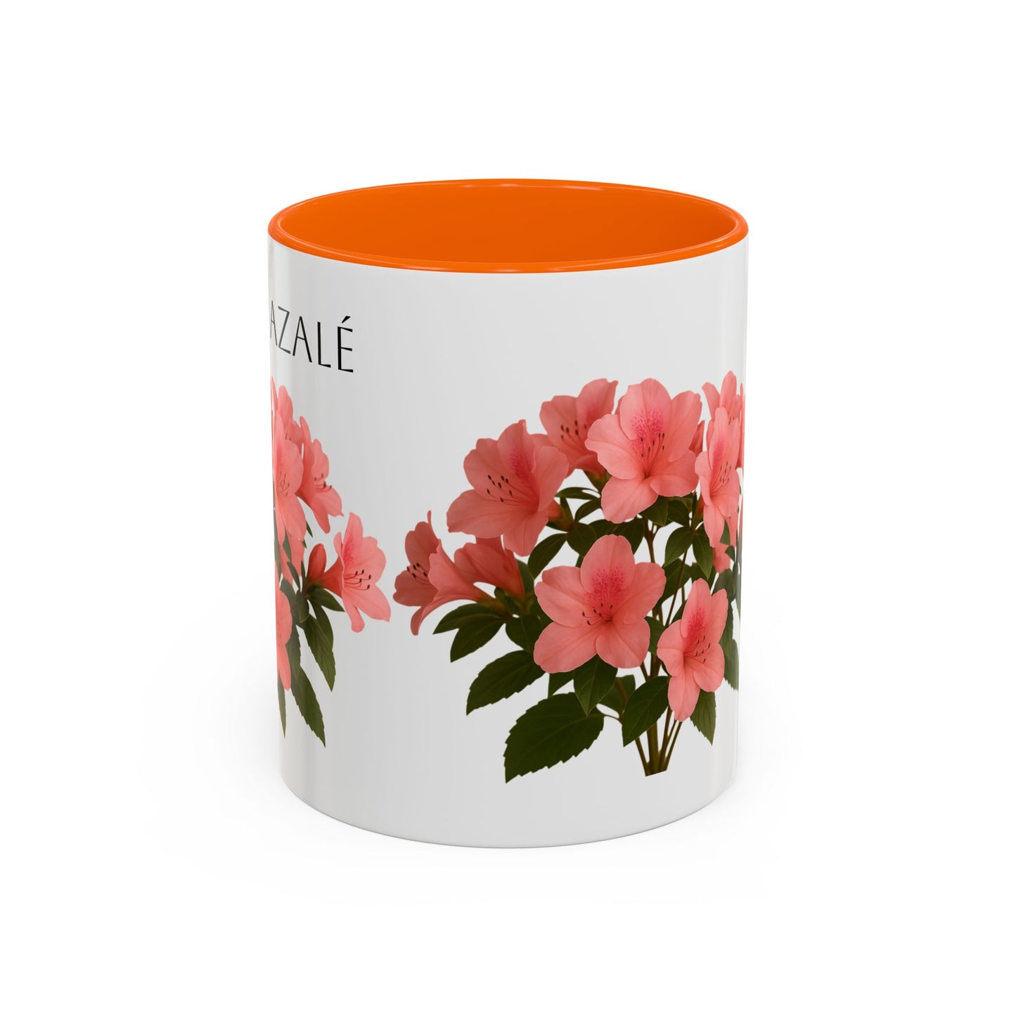 Azalea Floral Coffee Mug, Elegant Tea Cup, Gift for Garden Lovers, Mother's Day, Flower Enthusiasts, Home Decor