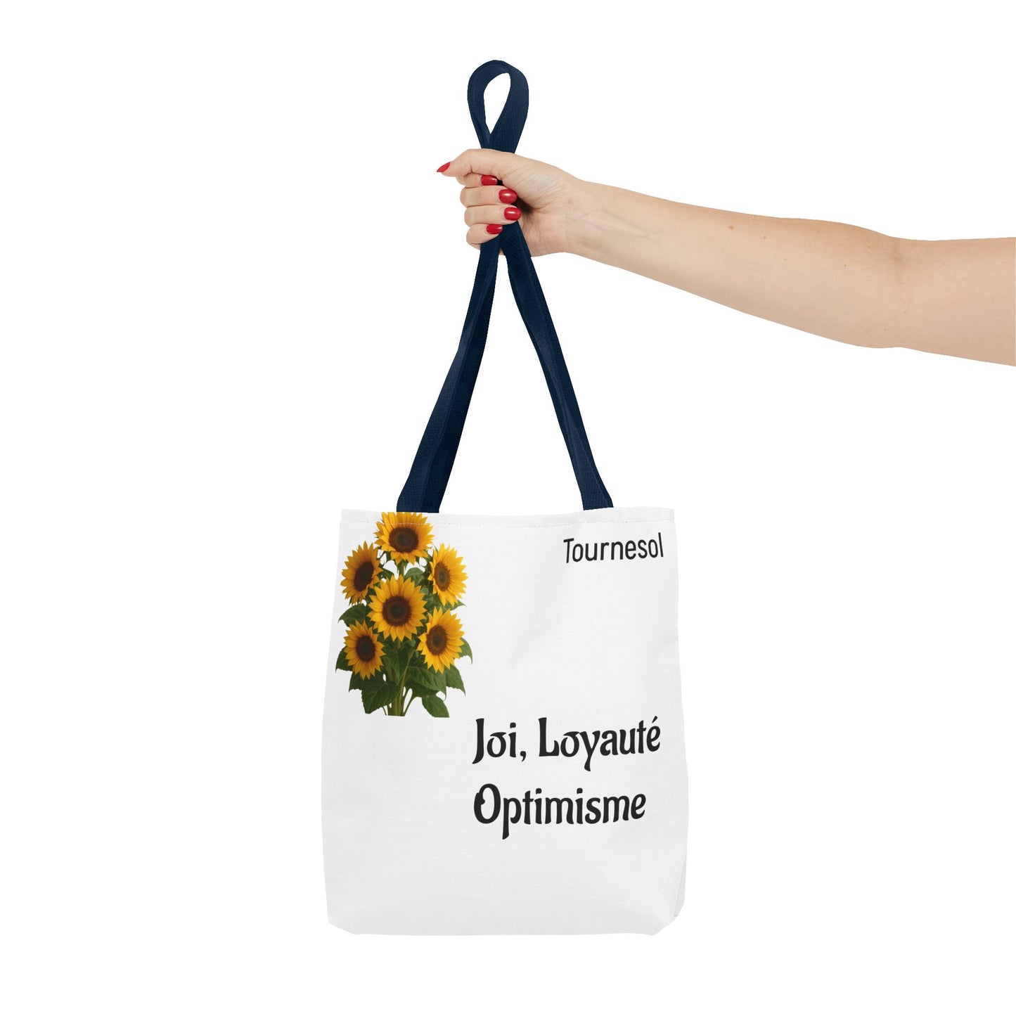 Sunflower Tote Bag - Joy and Optimism Design, Eco-Friendly Tote, Floral Shopping Bag, Gift for Nature Lovers, Summer Accessory