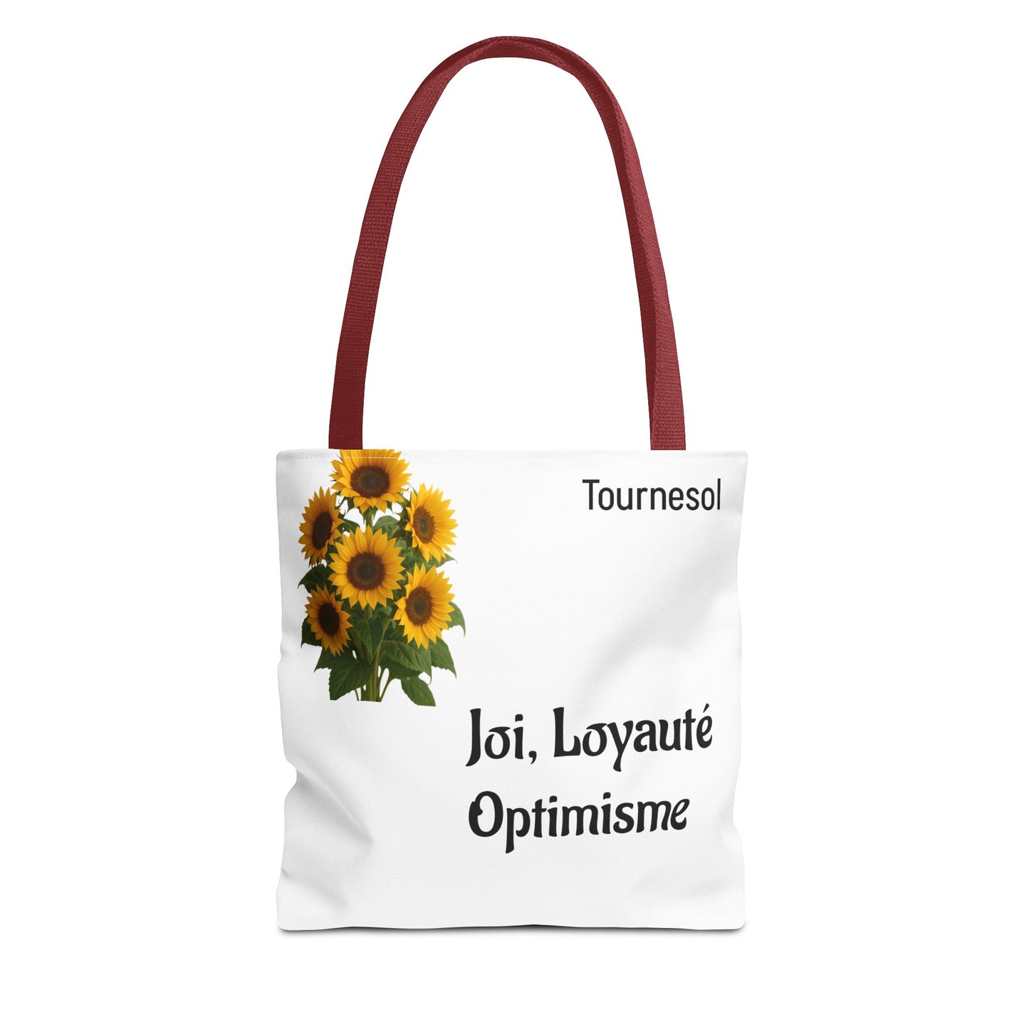 Sunflower Tote Bag - Joy and Optimism Design, Eco-Friendly Tote, Floral Shopping Bag, Gift for Nature Lovers, Summer Accessory