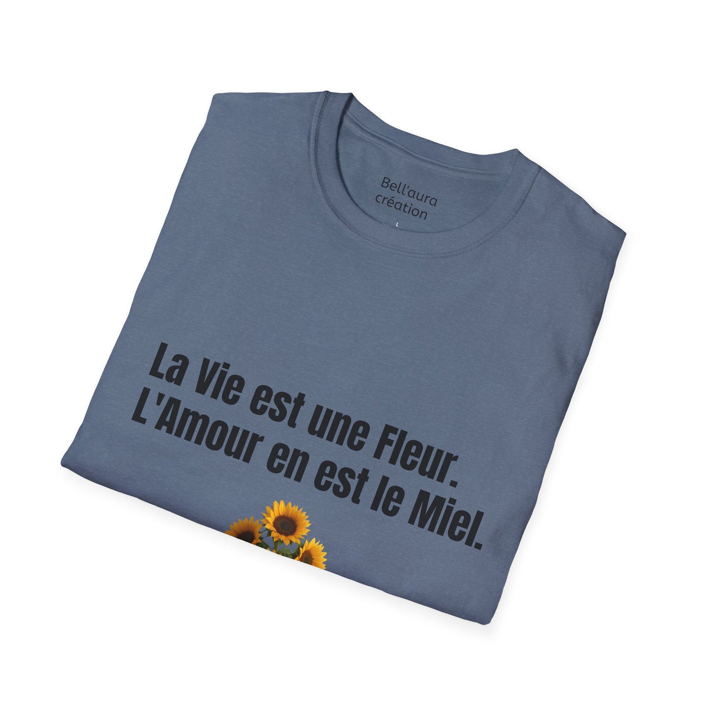 Flower Quote Unisex T-Shirt, Inspirational Tee, Gift for Her, Garden Lover Shirt, Mother's Day Present, Nature Lover Apparel