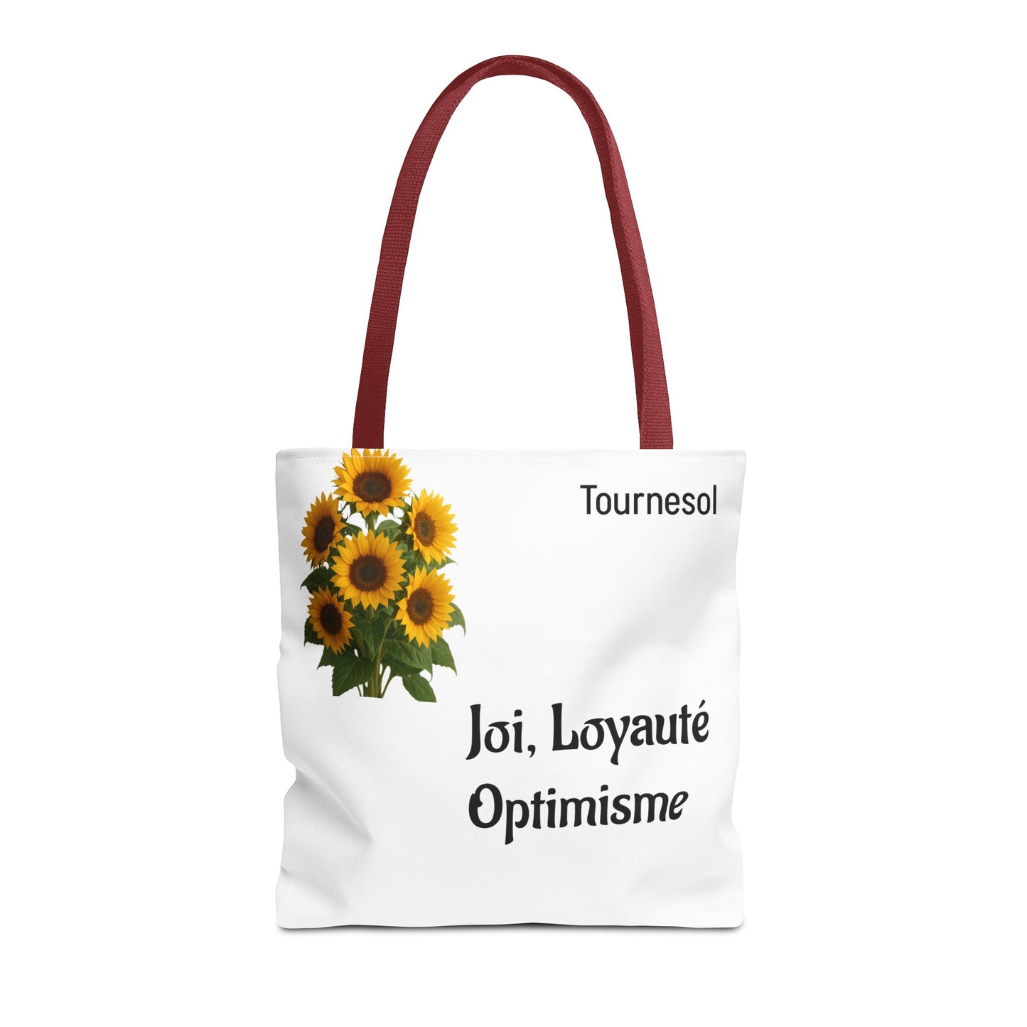 Sunflower Tote Bag - Joy and Optimism Design, Eco-Friendly Tote, Floral Shopping Bag, Gift for Nature Lovers, Summer Accessory