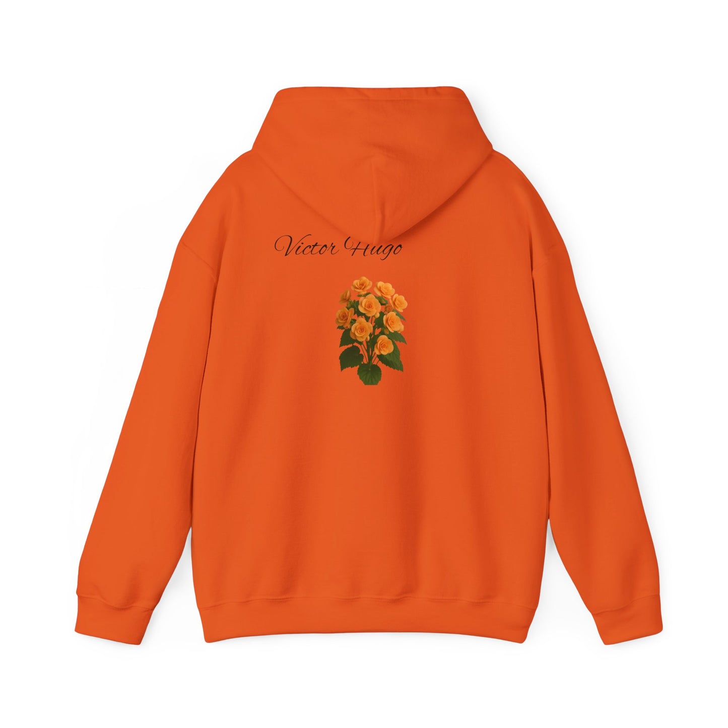 Chic Floral Quote Hoodie, Inspirational Sweatshirt, Gift for Her, Spring Casual Wear, Cozy Lounge Top