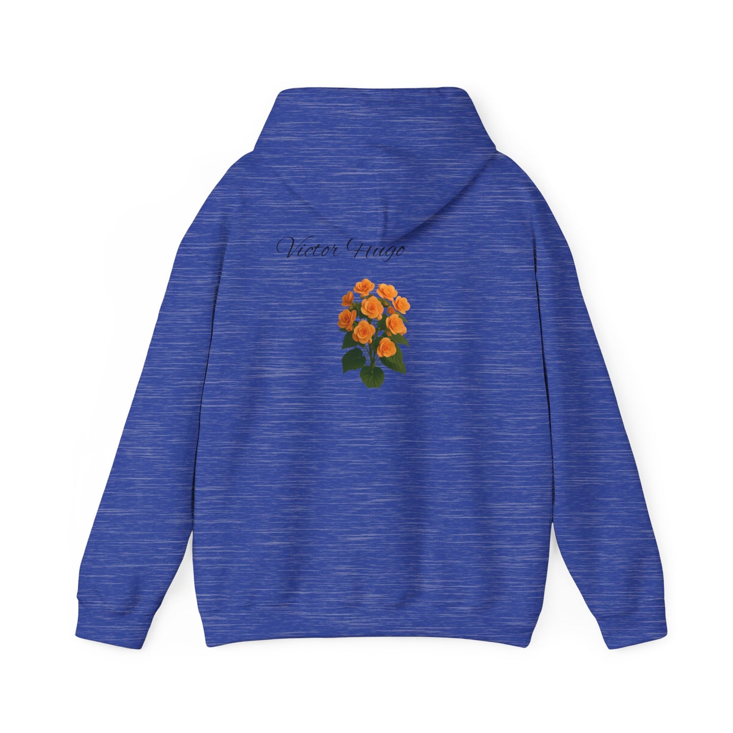 Chic Floral Quote Hoodie, Inspirational Sweatshirt, Gift for Her, Spring Casual Wear, Cozy Lounge Top