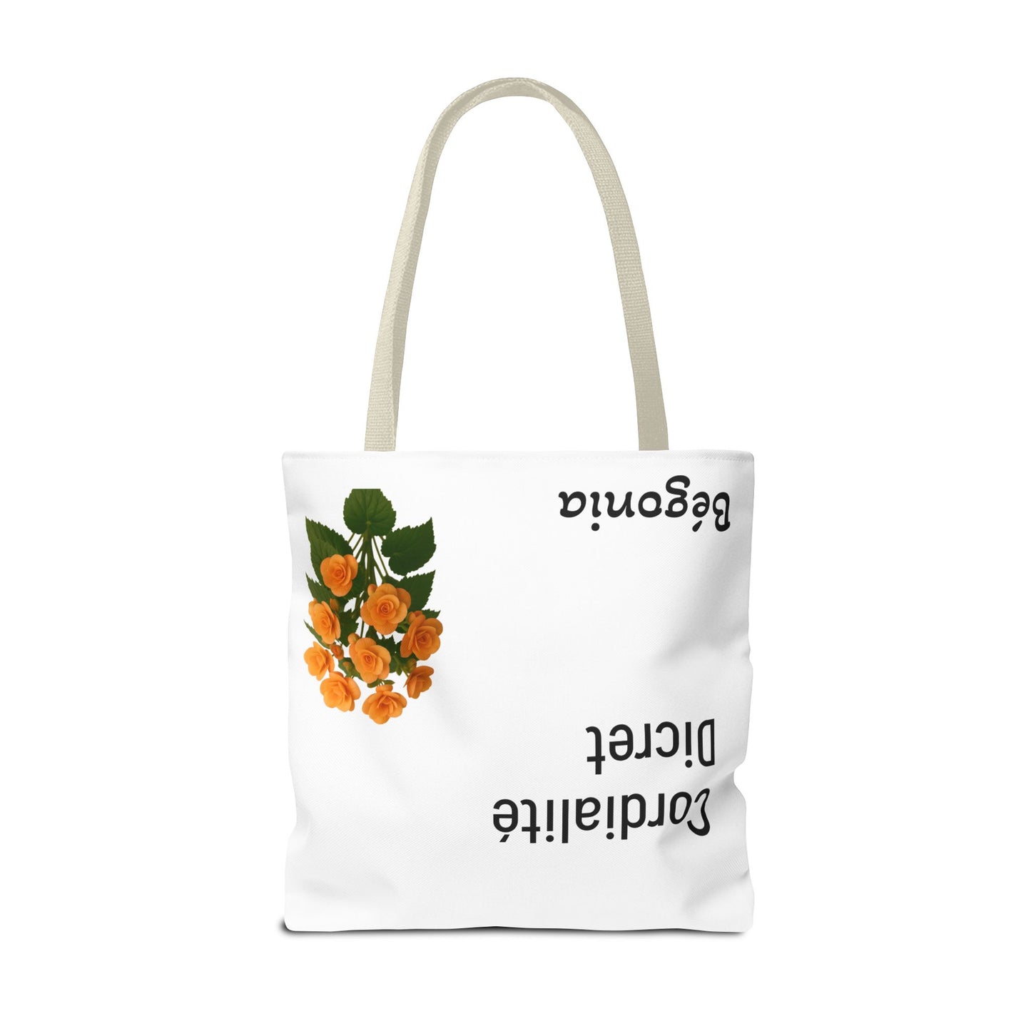 Botanical Gratitude Tote Bag, Floral Shopper, Eco-Friendly Gift Bag, Gardening Tote, Mother's Day Gift, Nature Lover Accessory