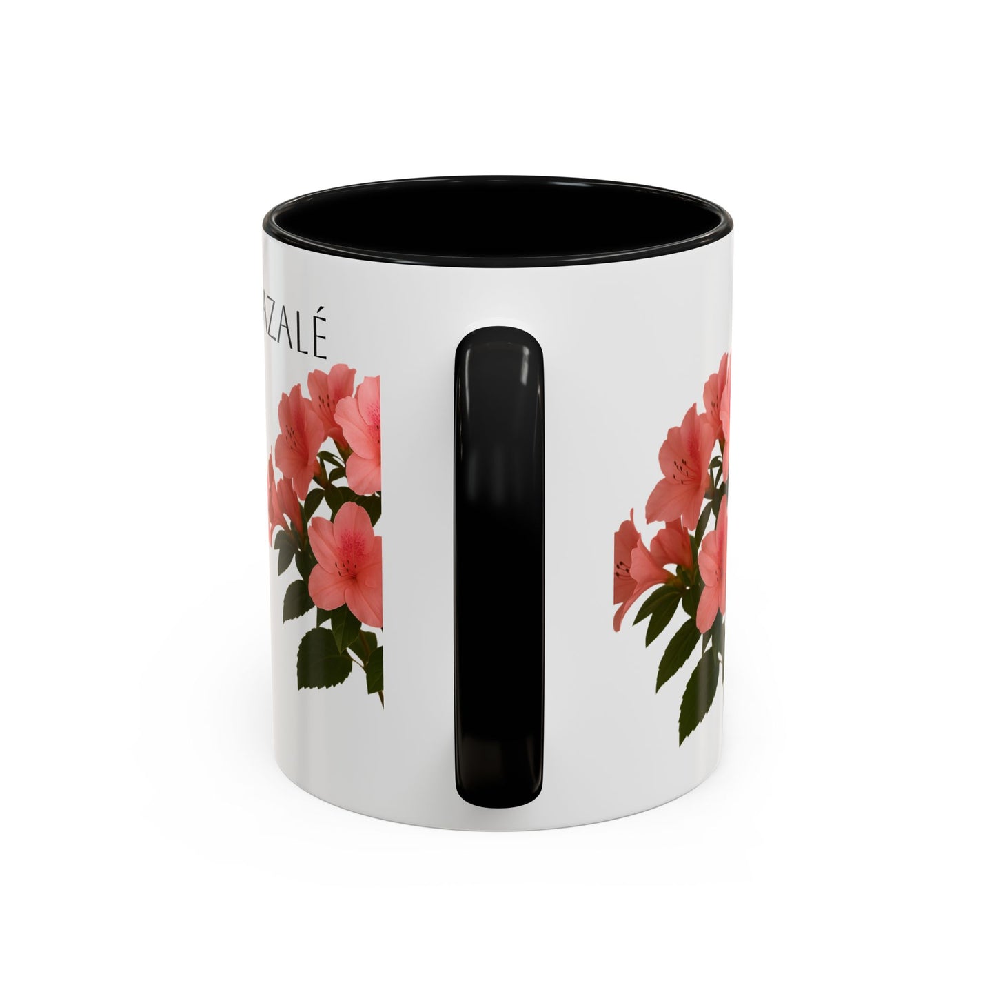Azalea Floral Coffee Mug, Elegant Tea Cup, Gift for Garden Lovers, Mother's Day, Flower Enthusiasts, Home Decor