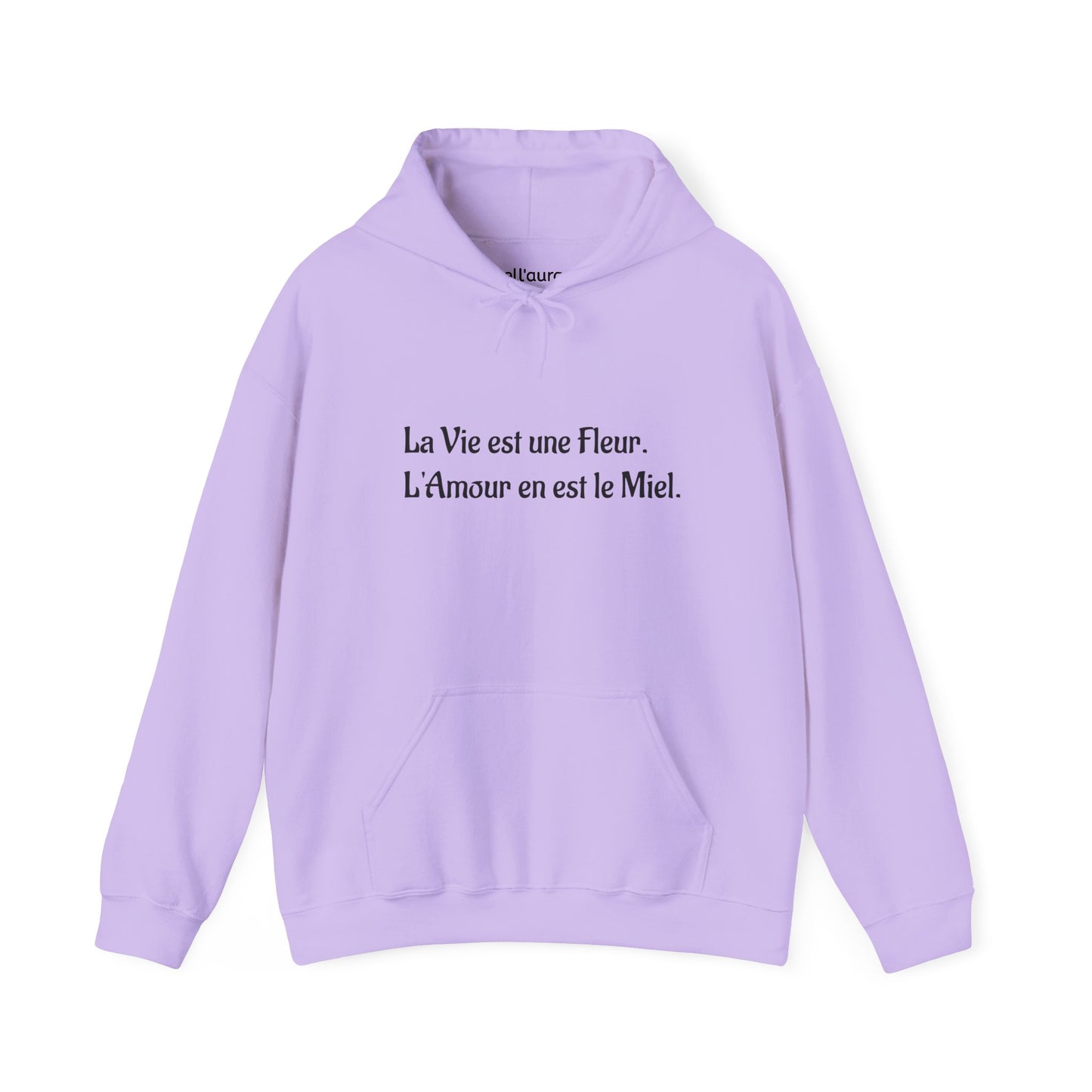 Chic Floral Quote Hoodie, Inspirational Sweatshirt, Gift for Her, Spring Casual Wear, Cozy Lounge Top
