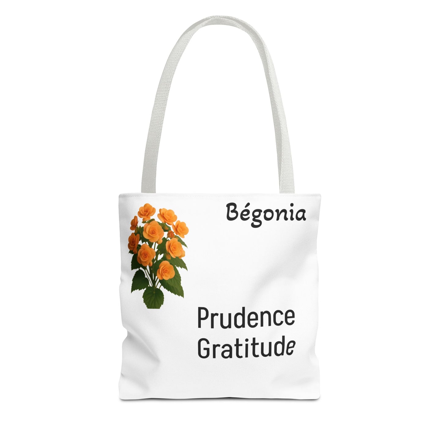 Botanical Gratitude Tote Bag, Floral Shopper, Eco-Friendly Gift Bag, Gardening Tote, Mother's Day Gift, Nature Lover Accessory