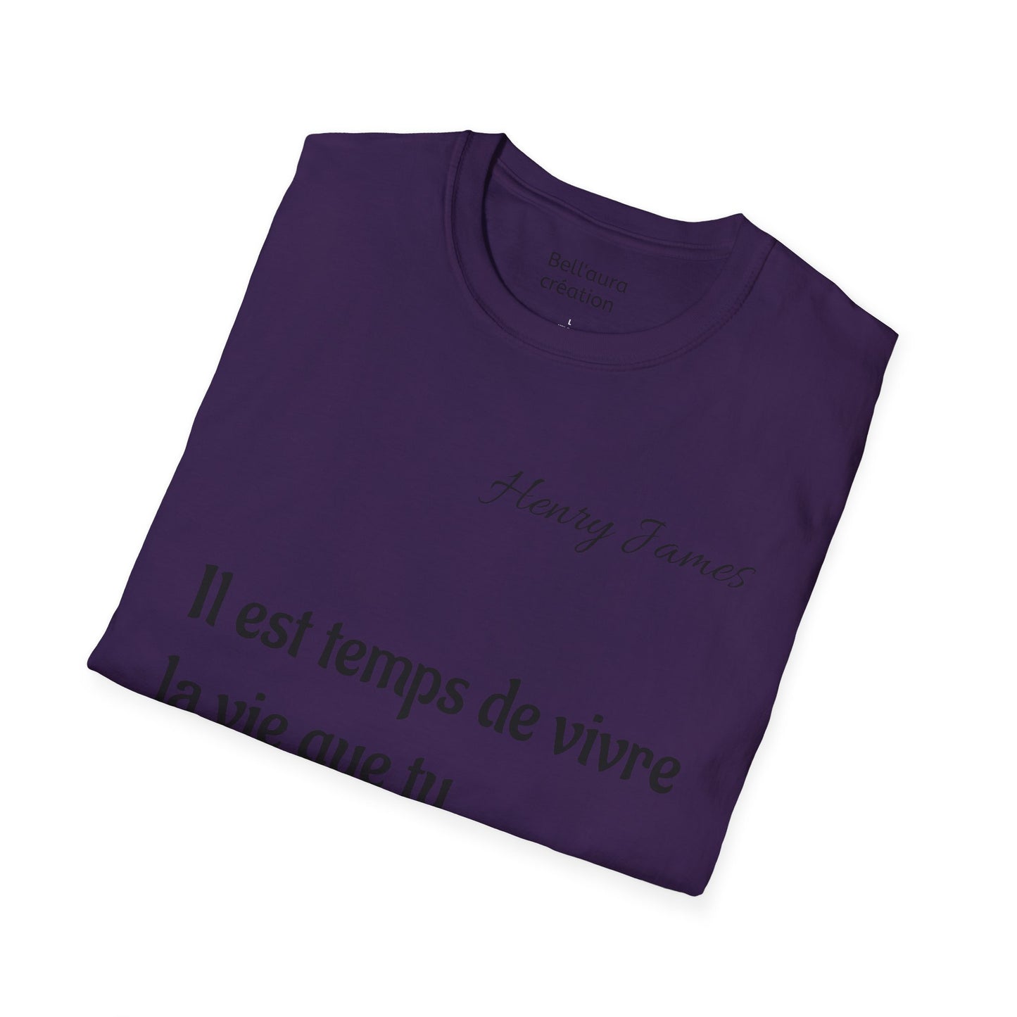 Inspirational Quote Unisex Softstyle T-Shirt | Motivational Tee | Gift for Book Lovers, Literature Enthusiasts, Graduation, Birthday