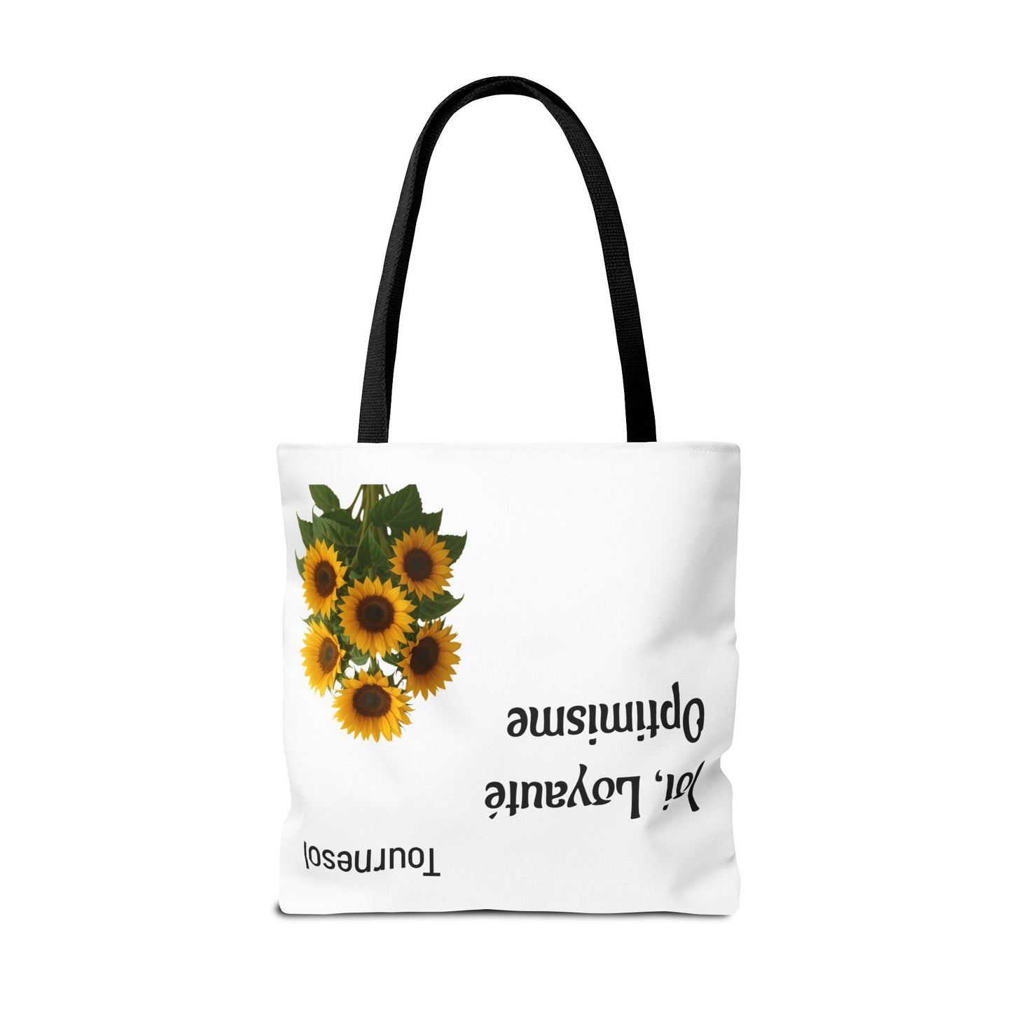 Sunflower Tote Bag - Joy and Optimism Design, Eco-Friendly Tote, Floral Shopping Bag, Gift for Nature Lovers, Summer Accessory