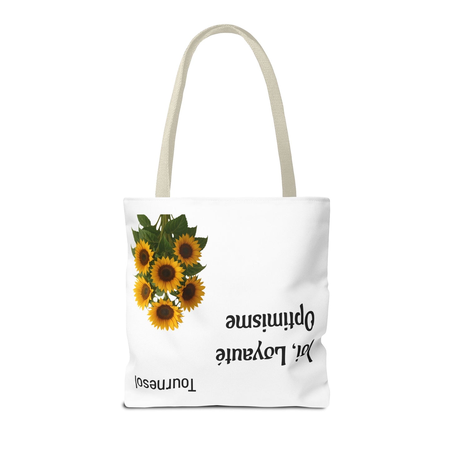 Sunflower Tote Bag - Joy and Optimism Design, Eco-Friendly Tote, Floral Shopping Bag, Gift for Nature Lovers, Summer Accessory