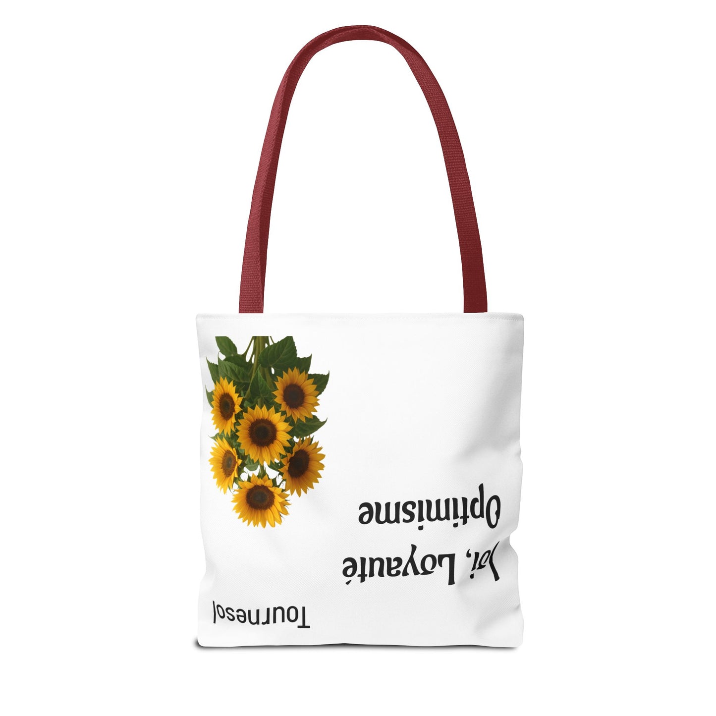 Sunflower Tote Bag - Joy and Optimism Design, Eco-Friendly Tote, Floral Shopping Bag, Gift for Nature Lovers, Summer Accessory
