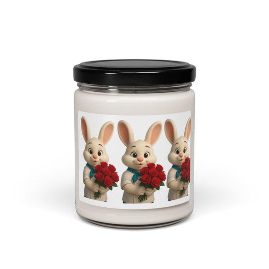 Charming Bunny Scented Soy Candle | Perfect for Easter, Spring Decor, Gift for Kids, Home Fragrance, Floral Candle